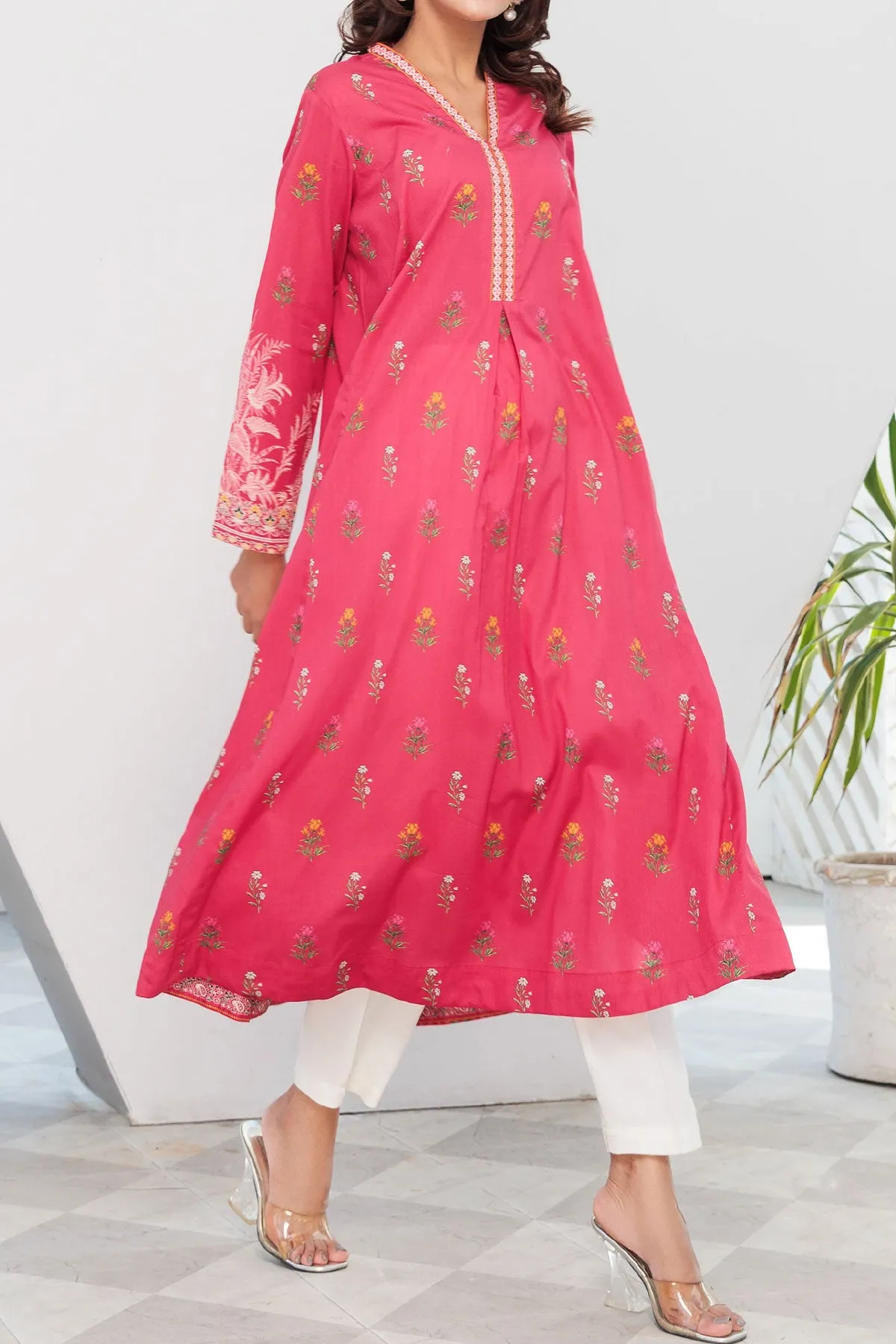 1 PIECE DIGITAL PRINT KURTI | DPCK-144