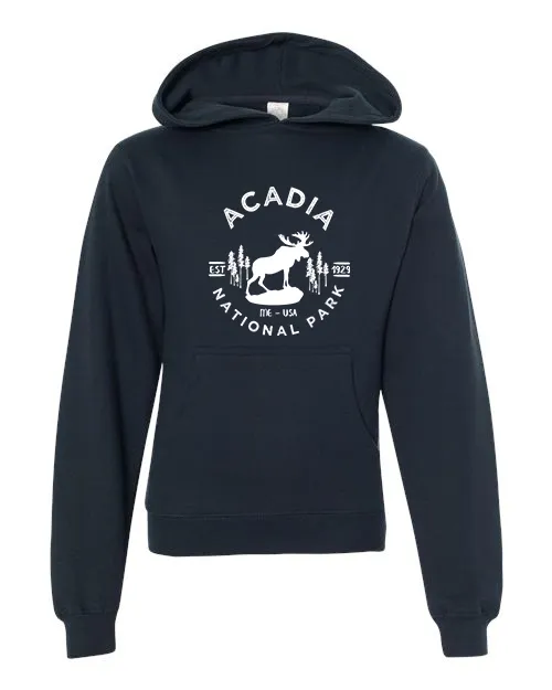 Acadia National Park Youth Hoodie Sweatshirt