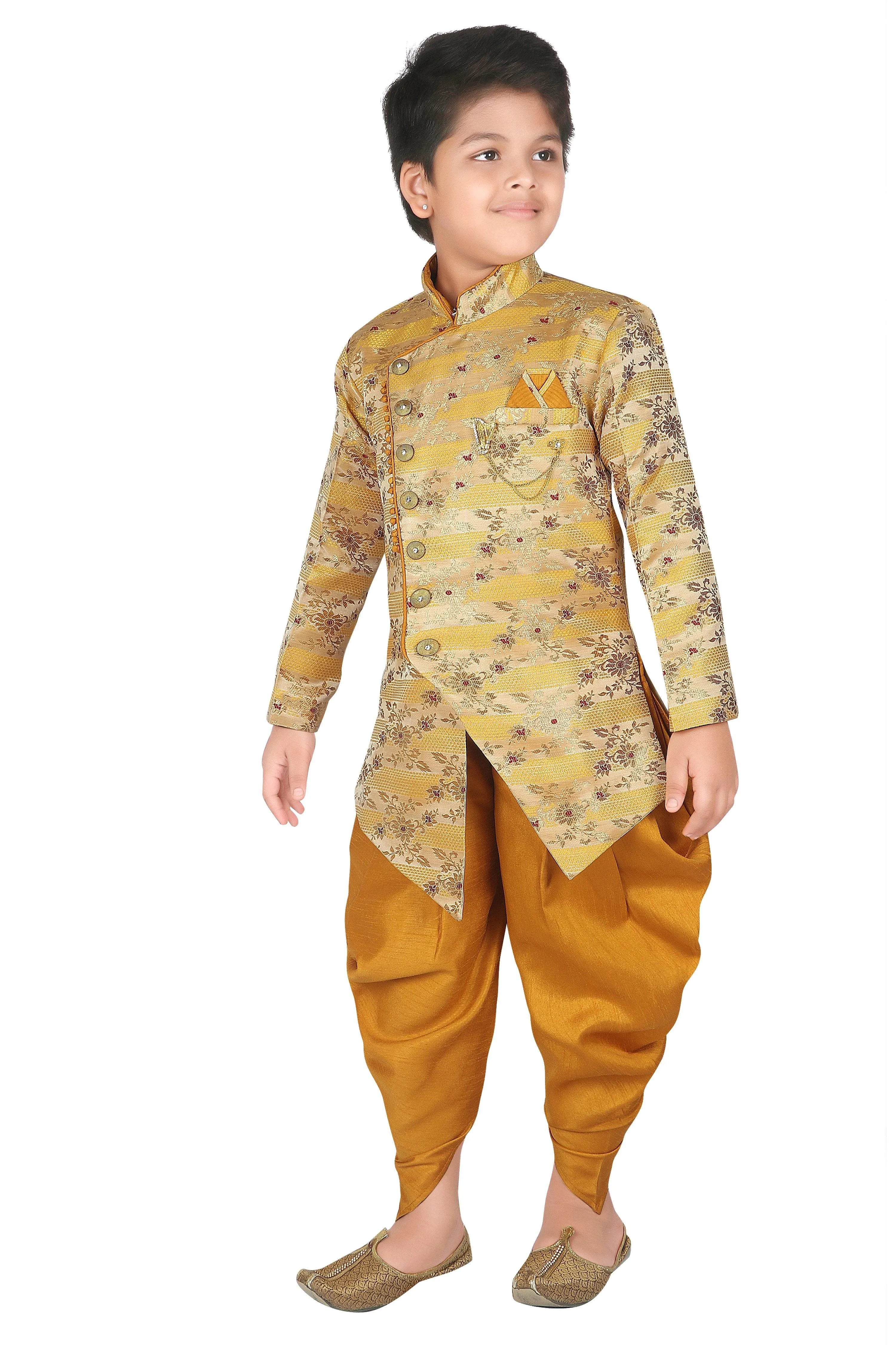 ahhaaaa Kids Indo-Western Sherwani- for Kids and Boys