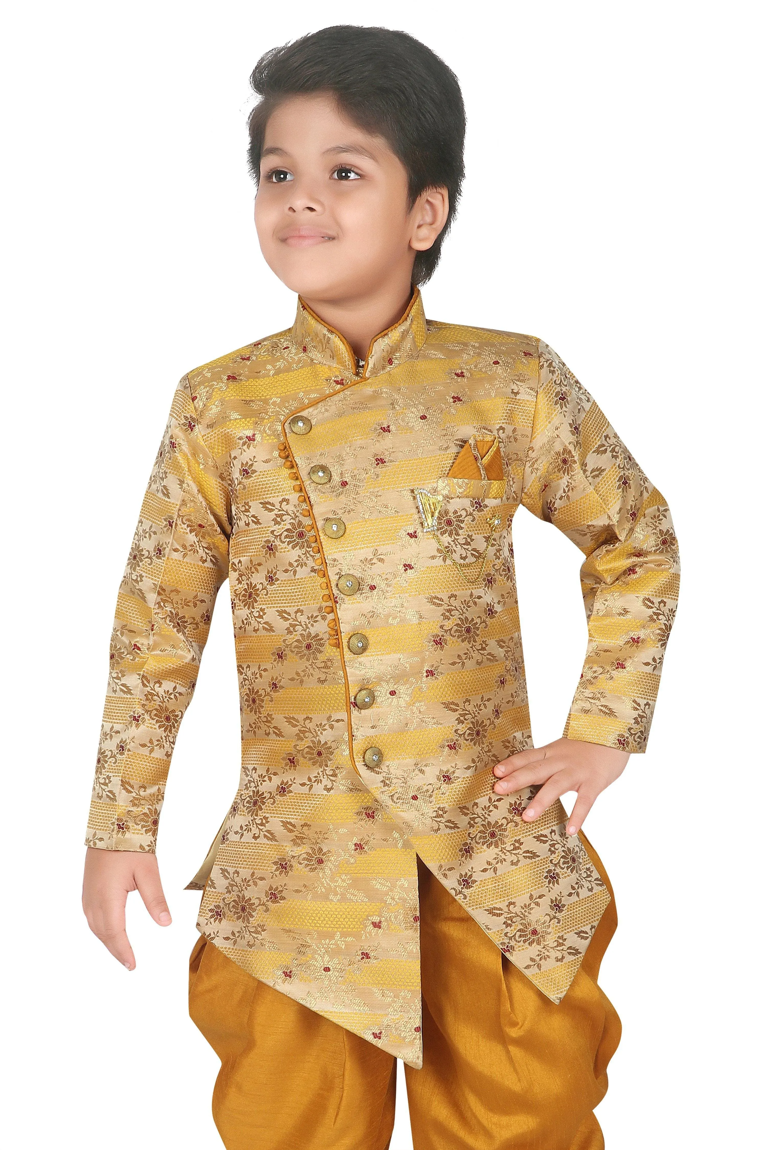 ahhaaaa Kids Indo-Western Sherwani- for Kids and Boys