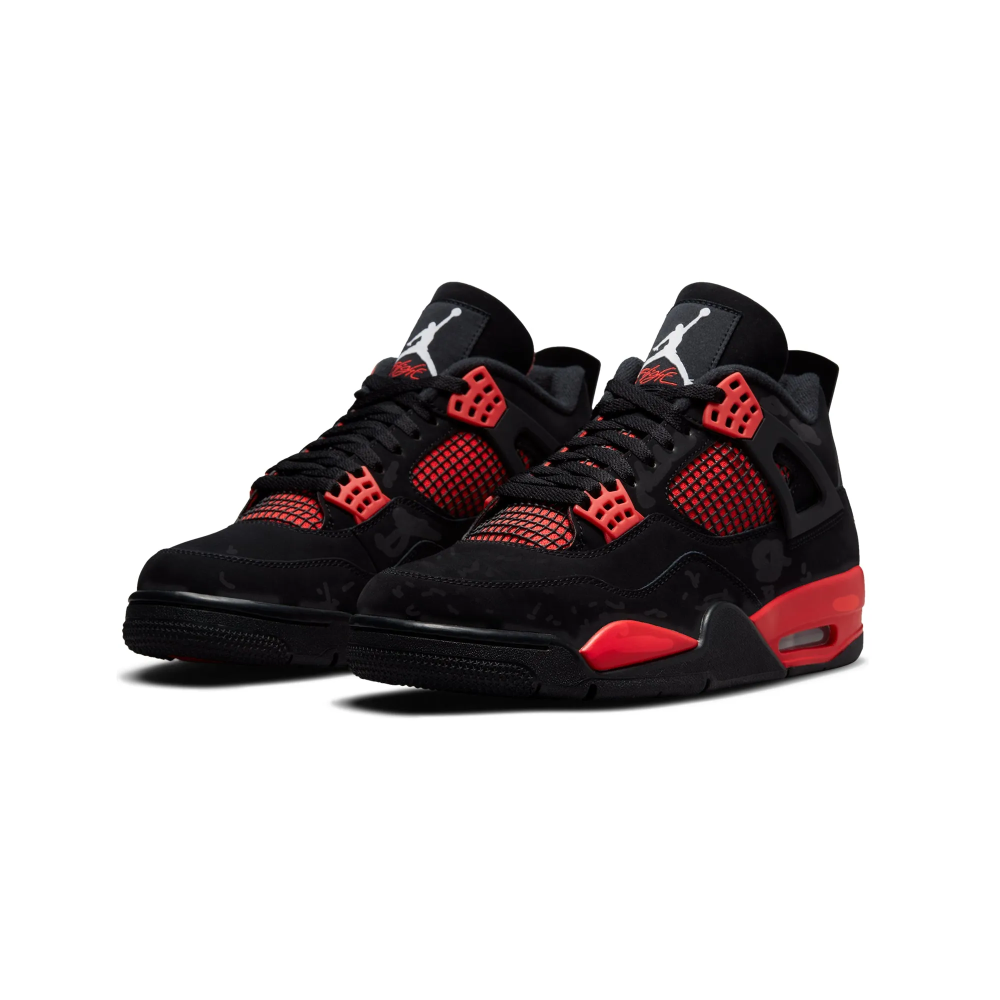 Air Jordan Mens 4 Retro Crimson Shoes