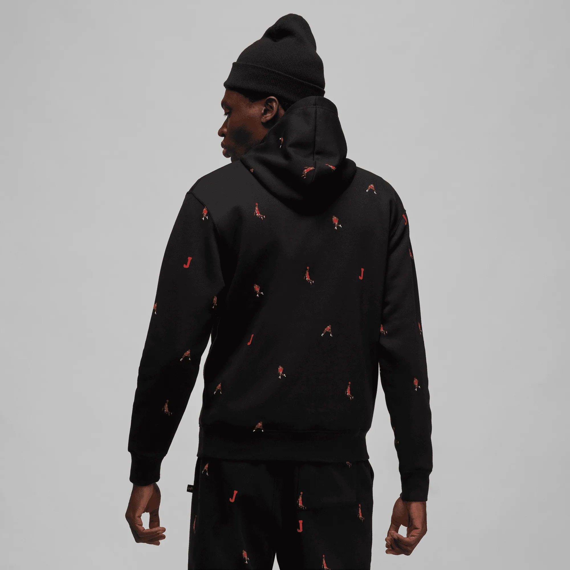 Air Jordan Mens Essential Holiday Jumpman Fleece Hoodie