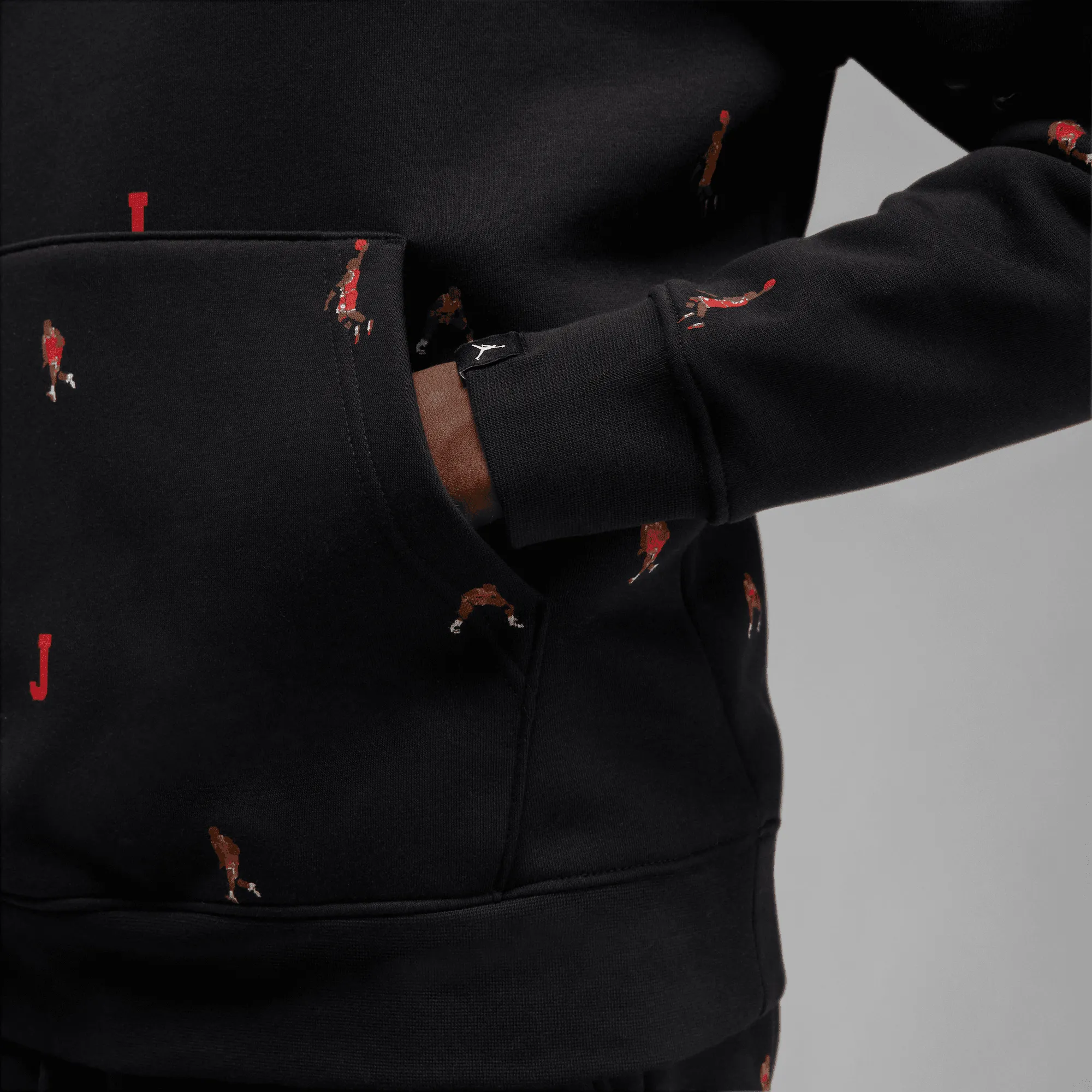 Air Jordan Mens Essential Holiday Jumpman Fleece Hoodie