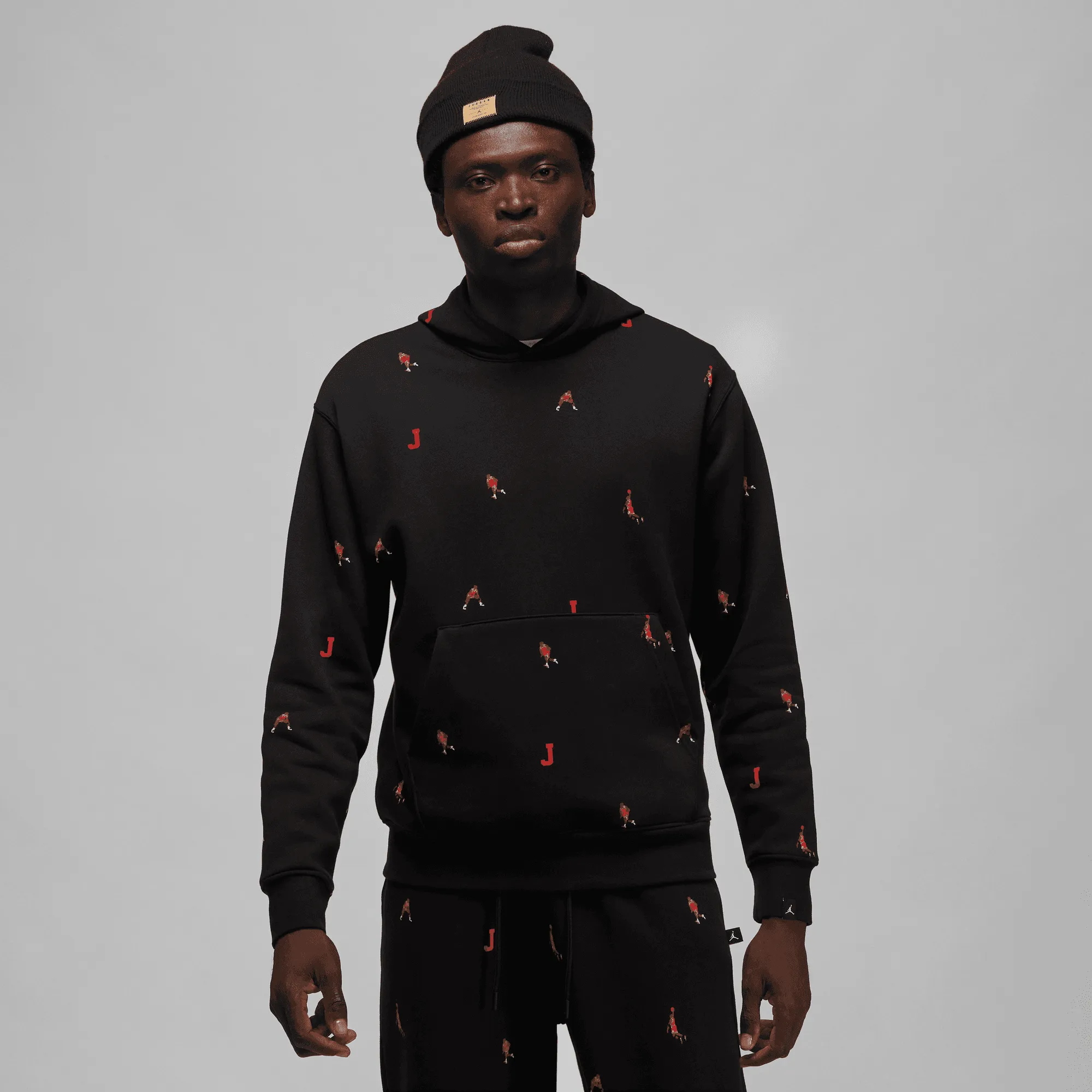 Air Jordan Mens Essential Holiday Jumpman Fleece Hoodie