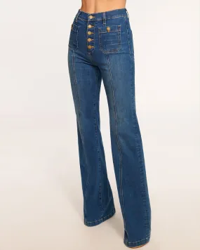 Aleah High-Rise Flare Jean