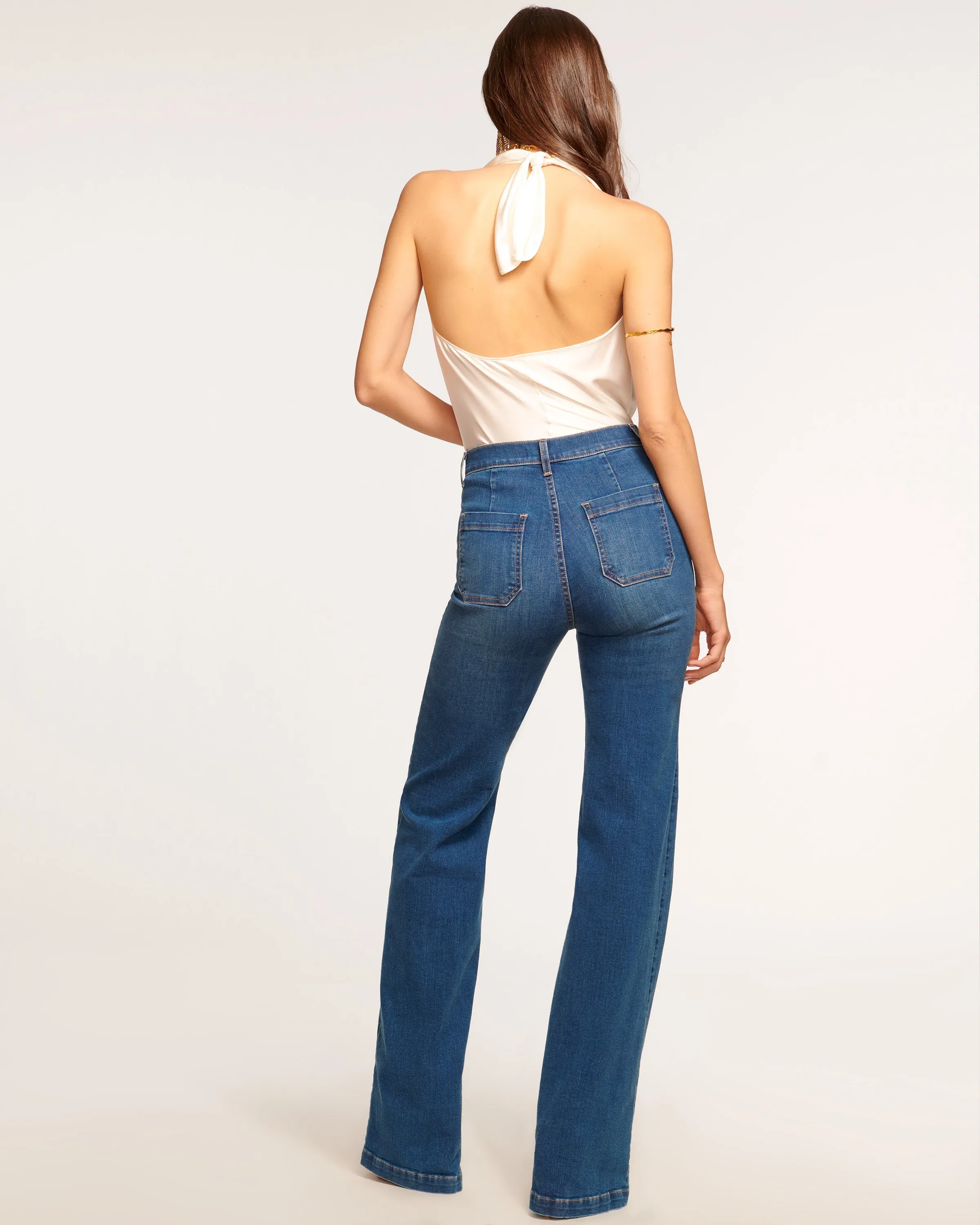 Aleah High-Rise Flare Jean