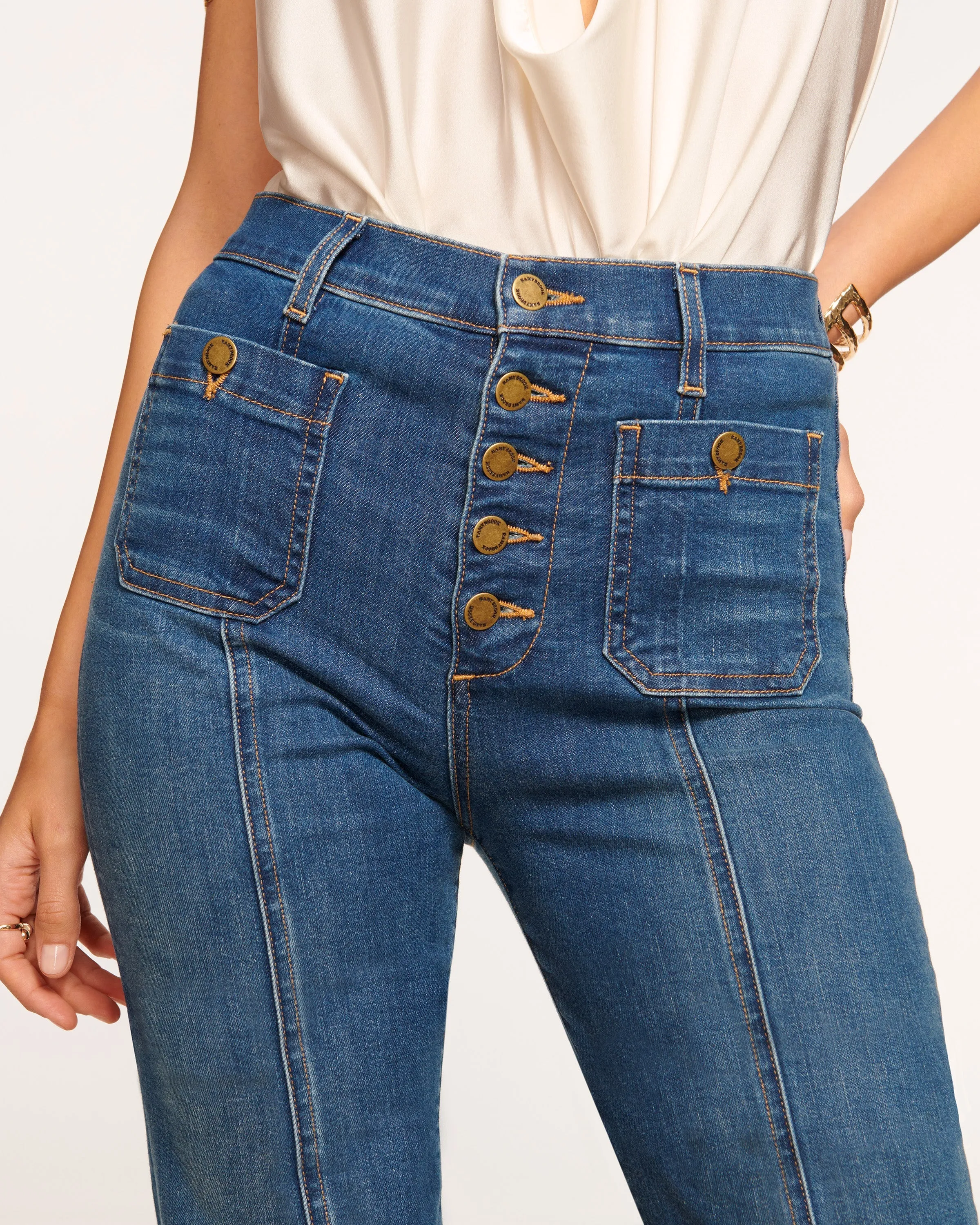 Aleah High-Rise Flare Jean