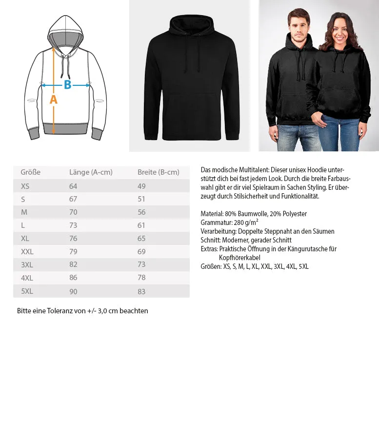 Am Anfang waren alle Menschen gleich nur aus den Besten wurde ein Landwirt - Unisex Kapuzenpullover Hoodie