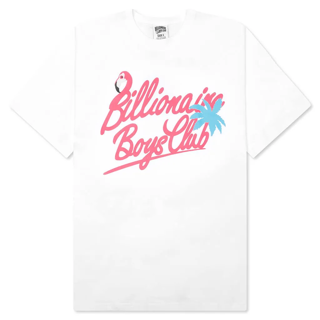 BB Flamillionaire S/S Tee - Bleach White