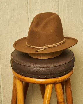 Bluffton Wool Felt Hat in Pecan