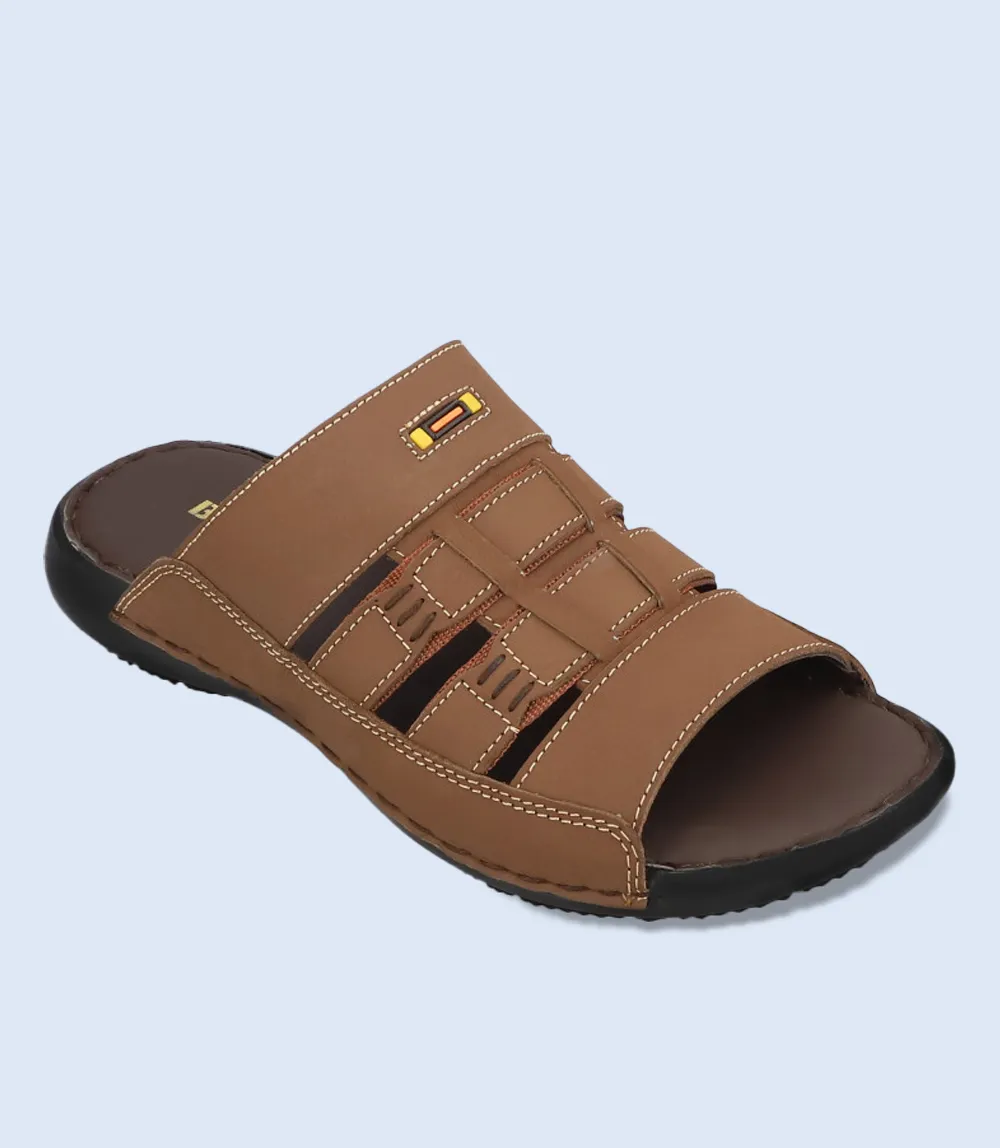 BM5570-BROWN-Men Casual Slipper