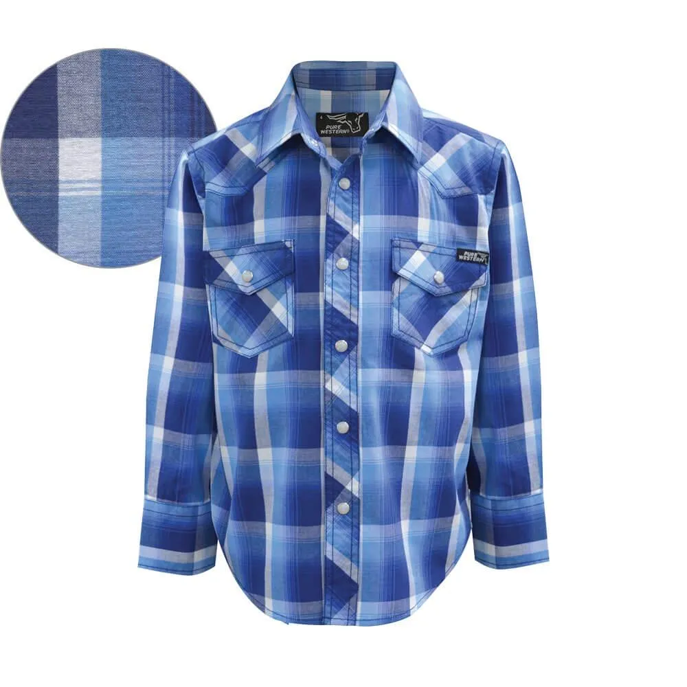 Boy's Pure Western Gavin Print Shirt