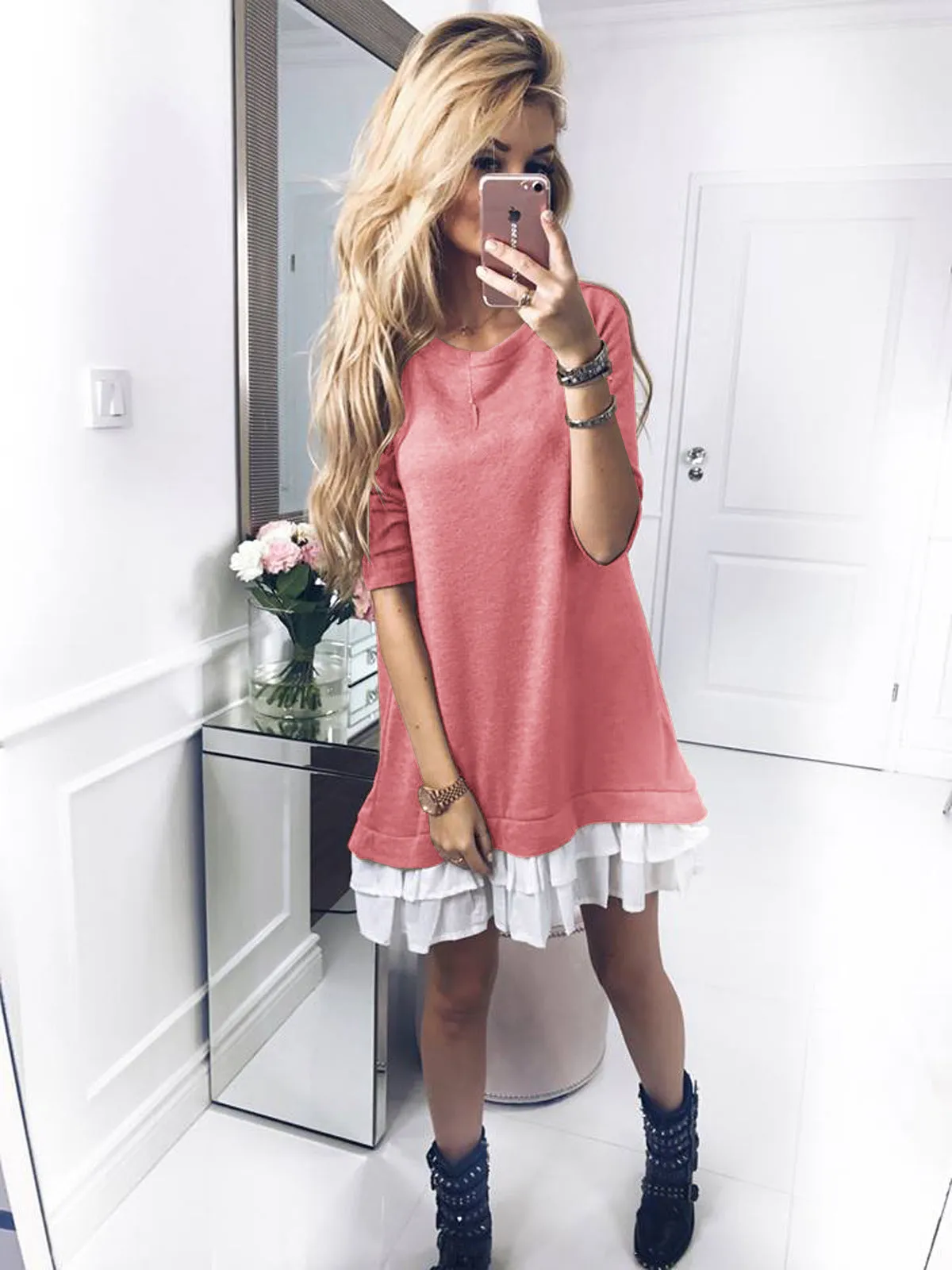 Casual Long Sleeve Dress