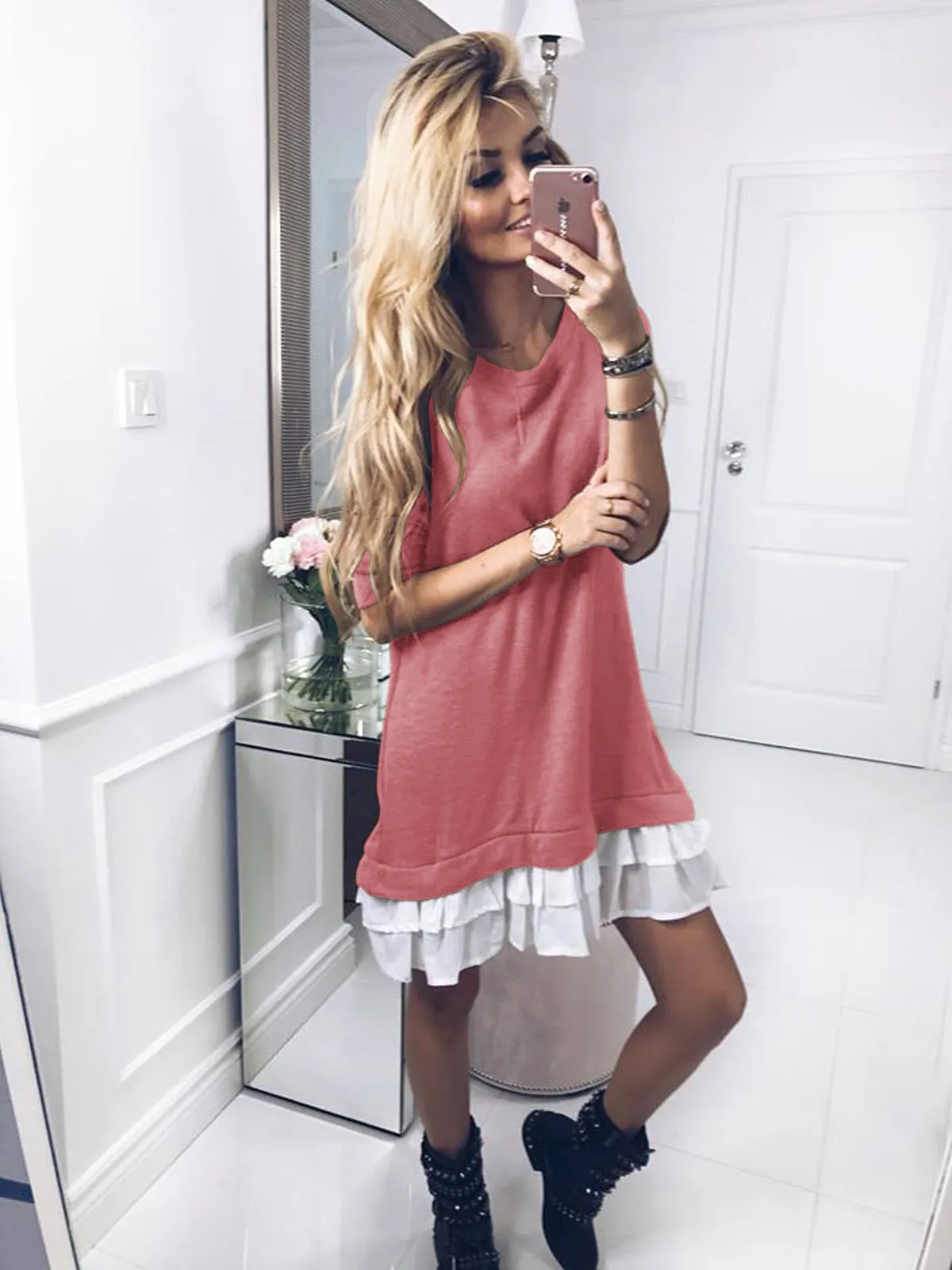 Casual Long Sleeve Dress