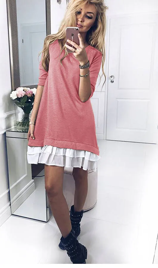 Casual Long Sleeve Dress