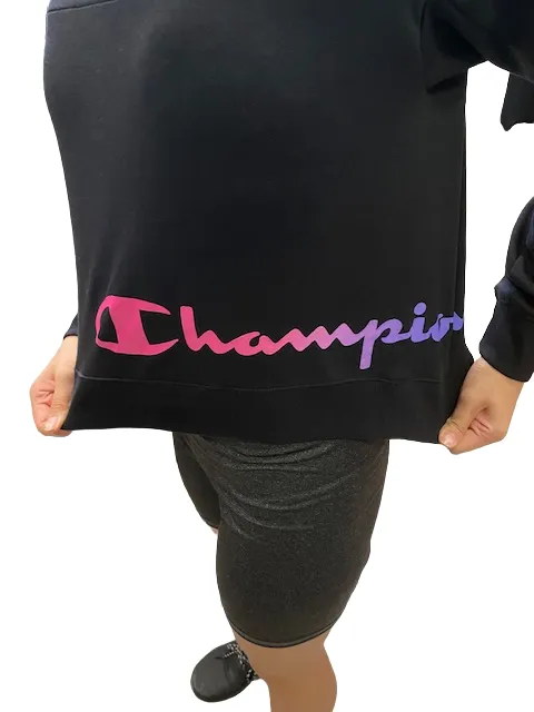 Champion Girls' hooded sweatshirt 404513 black