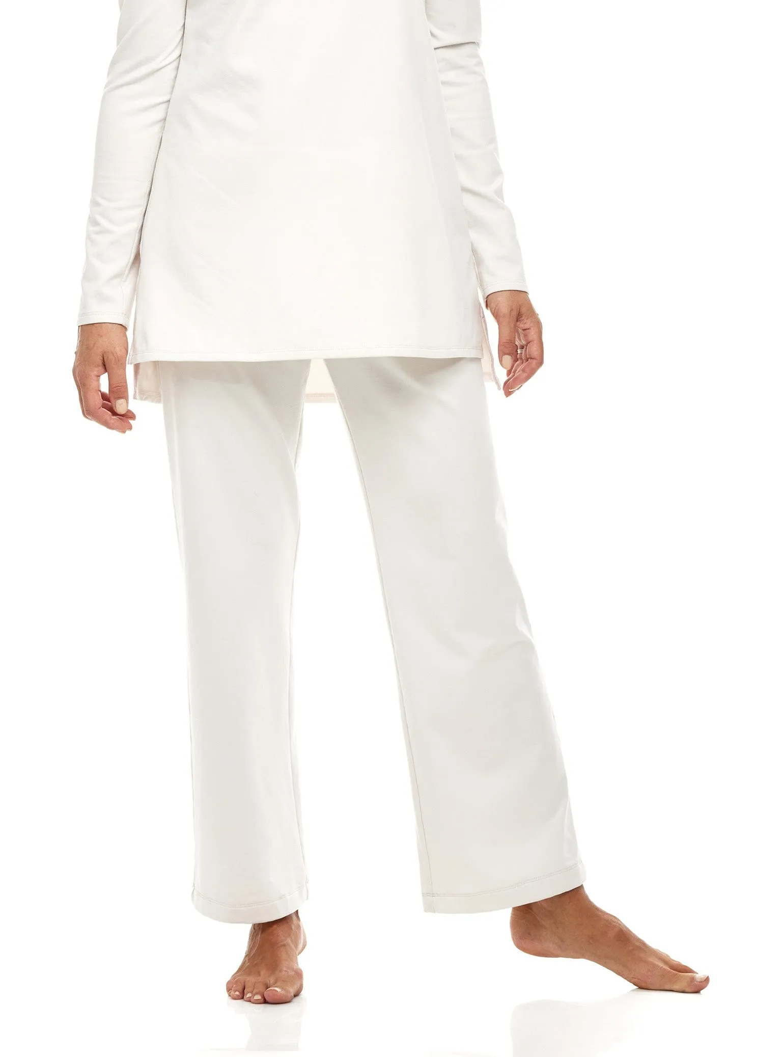 Cream Loungewear Pant (Only)