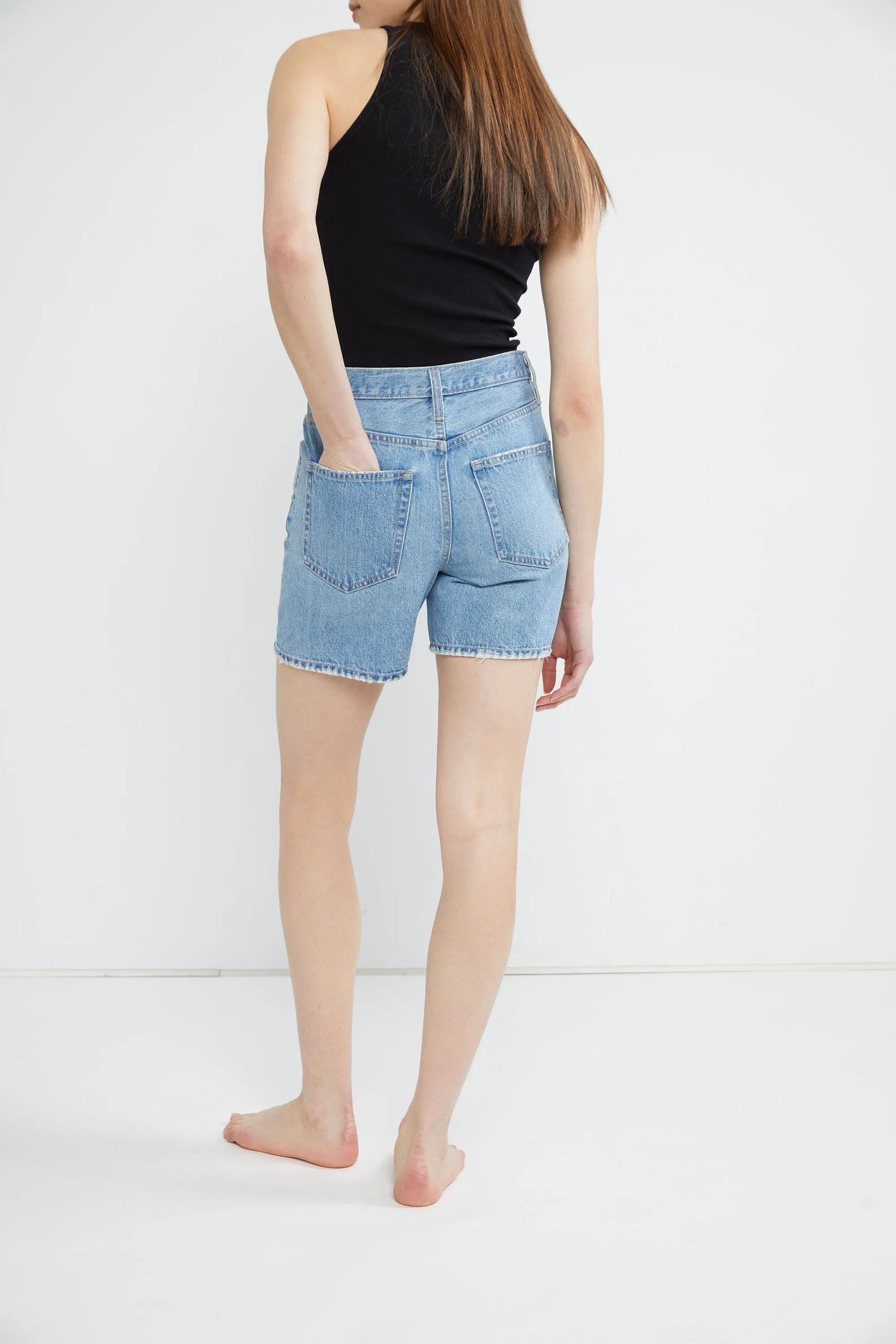 CROSSFRONT JEAN SHORT