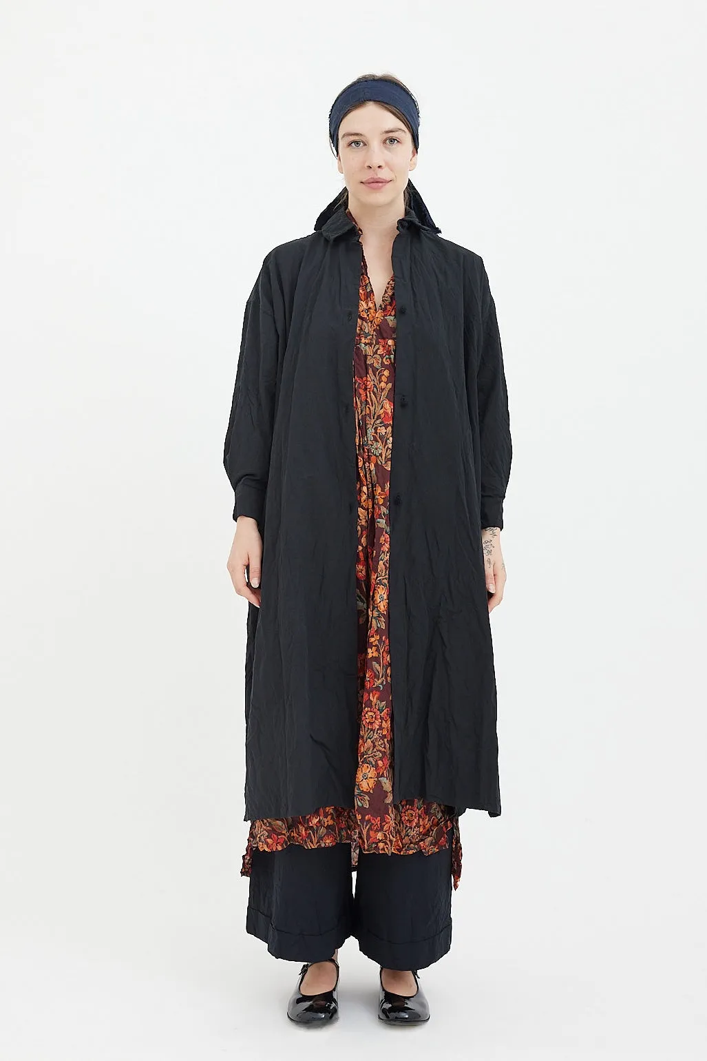 Daniela Gregis - Long Loose Unisex Shirt - Black