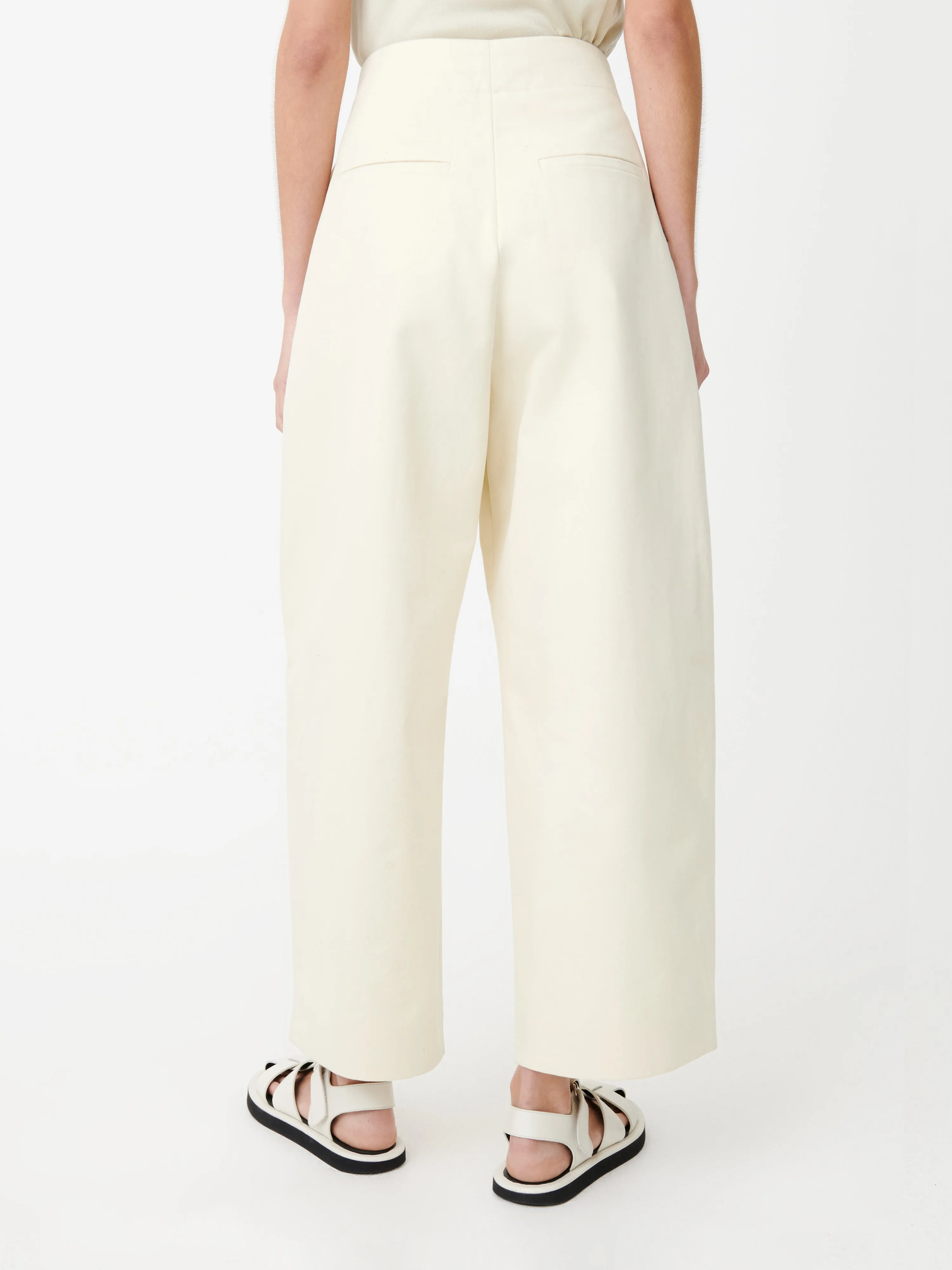 Dordoni Volume Pant In Cream