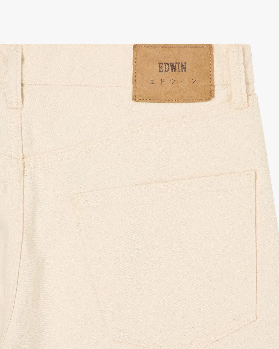 Edwin Made In Japan Loose Straight Mens Jeans - 13oz Nihon Menpu Natural Red Selvage Denim / Rinsed