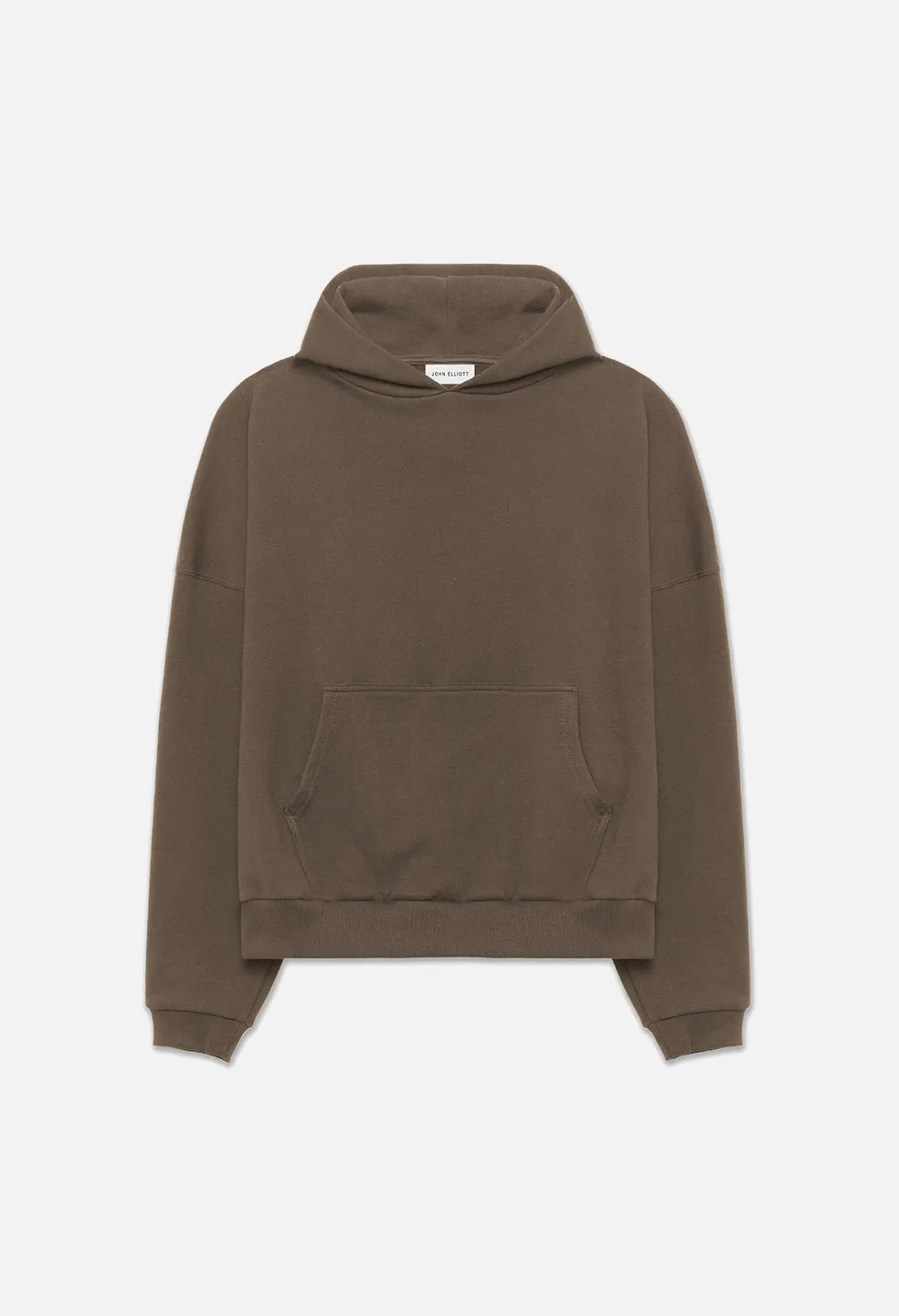 Premium Army Green Fleet Weave Terry Hoodie