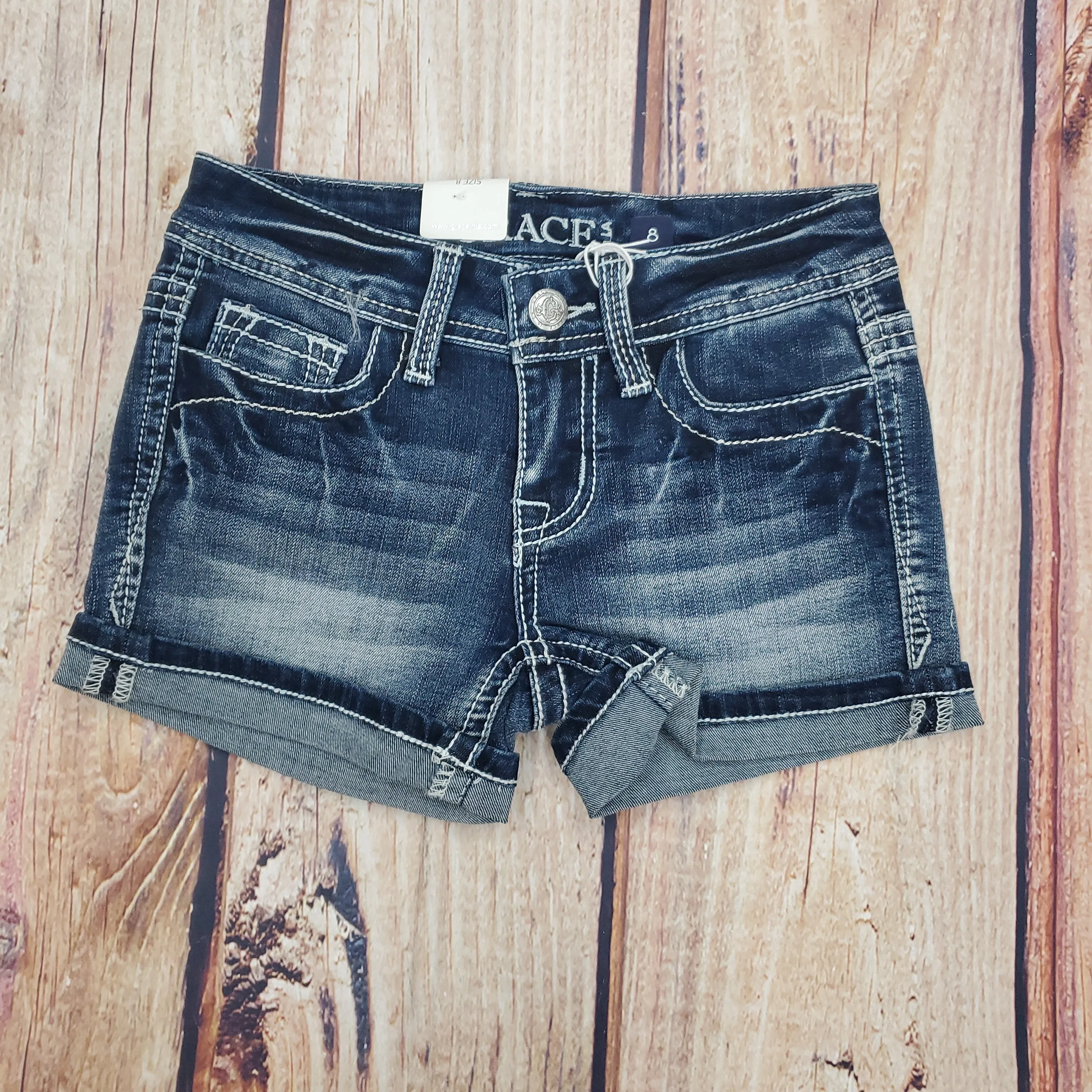 GIRLS GRACE JEAN SHORTS