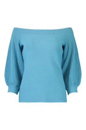 Gloria Sweater - Misty Blue