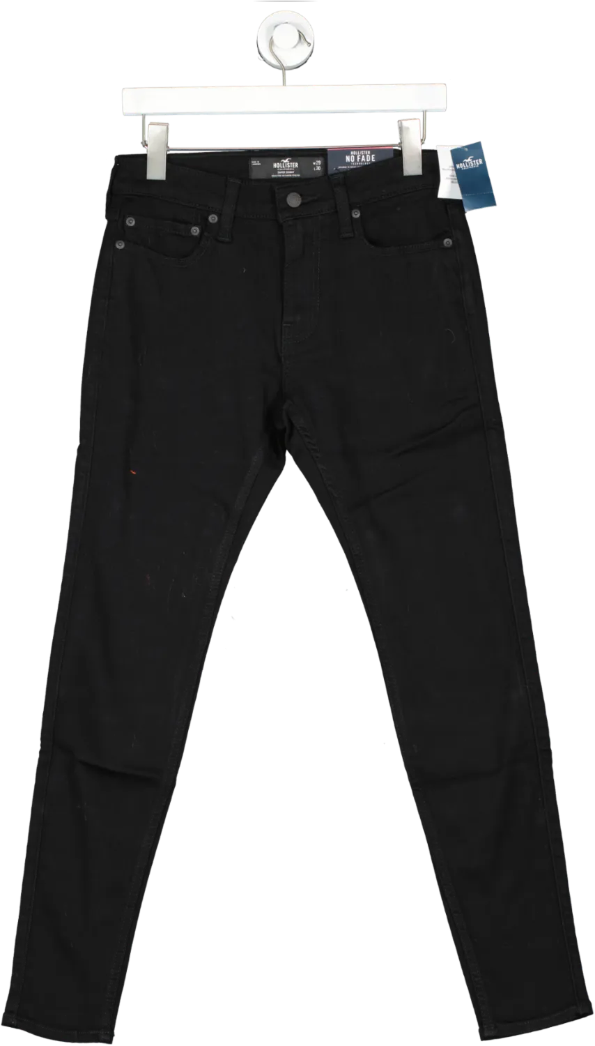 Hollister Black No Fade Black Super Skinny Jeans W29 L30 BNWT