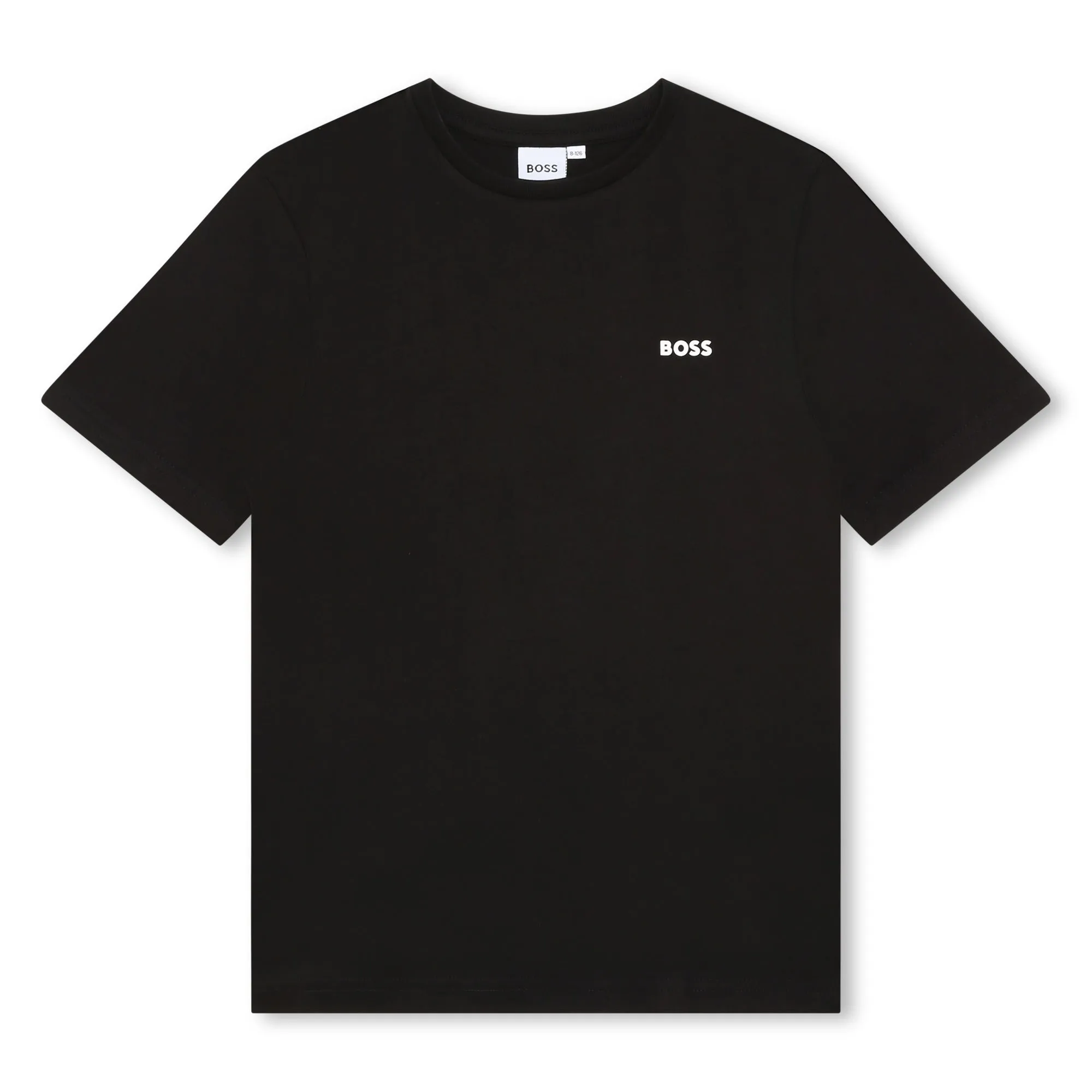 Hugo Boss Boys Black Basic T-Shirt w/Logo _ J25P23-09B