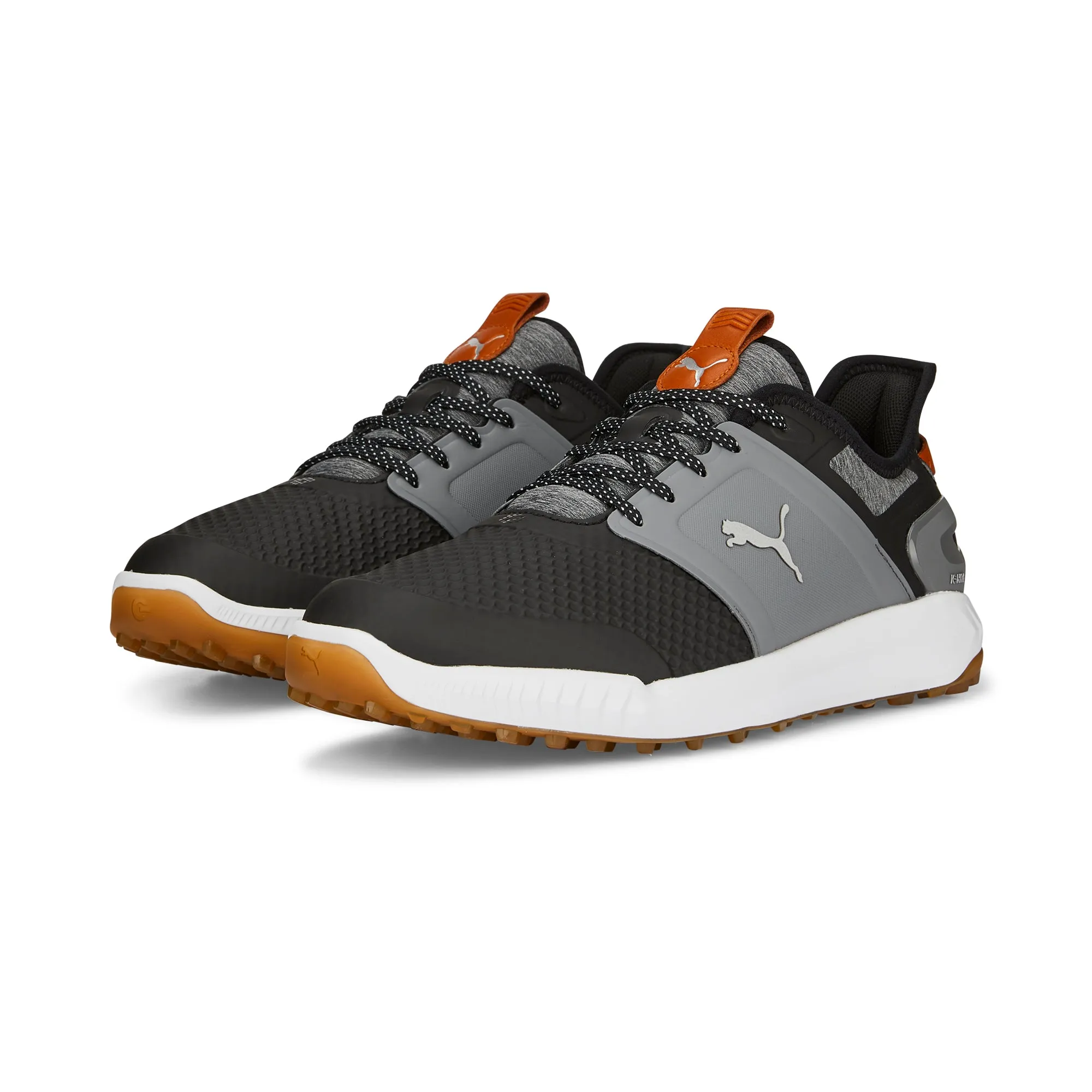 IGNITE ELEVATE Spikeless Golf Shoes | Puma Black / Quiet Shade / Gum