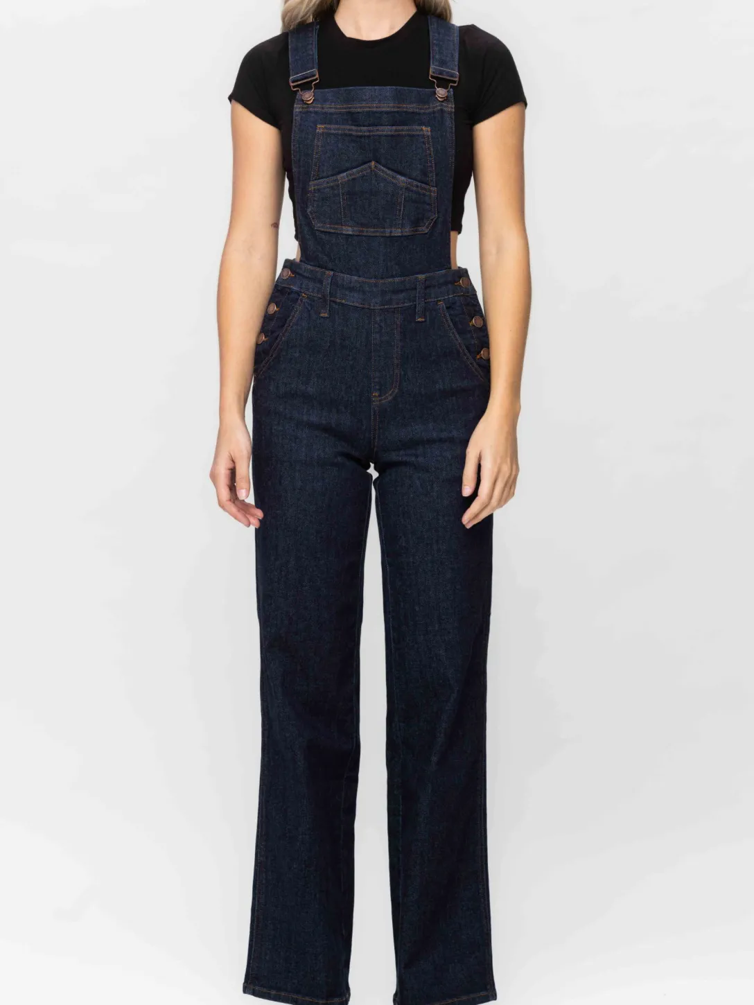 Judy Blue Classic Wide Leg Overall