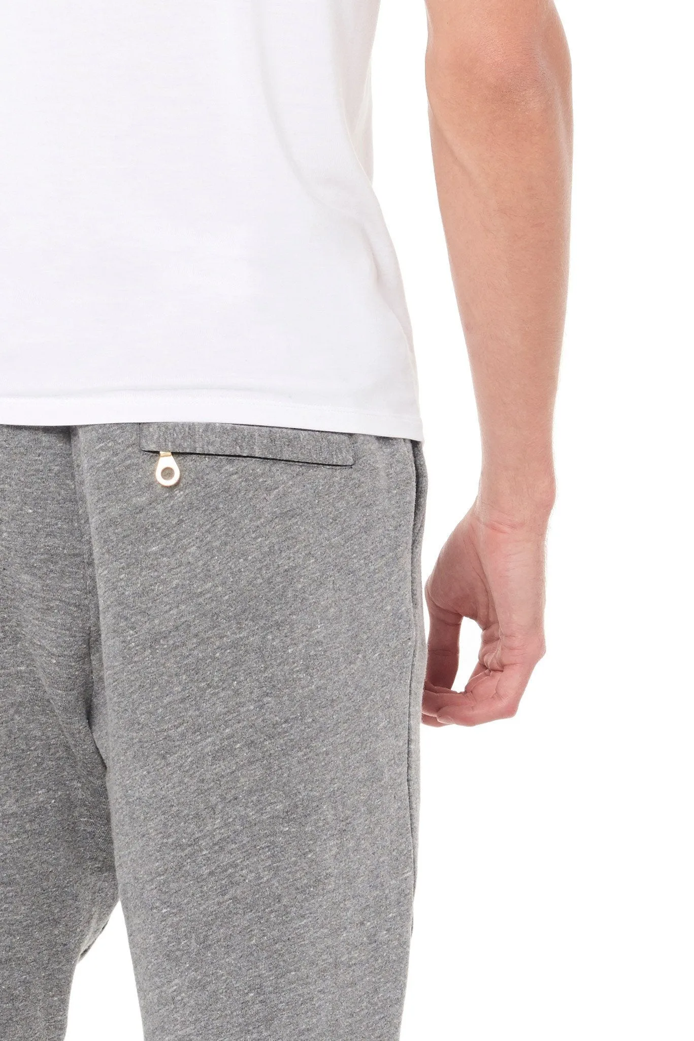 Men's Back Zip French Terry Sweatpant