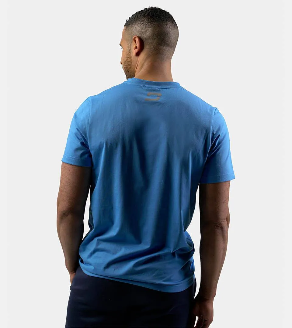 MEN'S EXPLODED T-SHIRT - BLUE