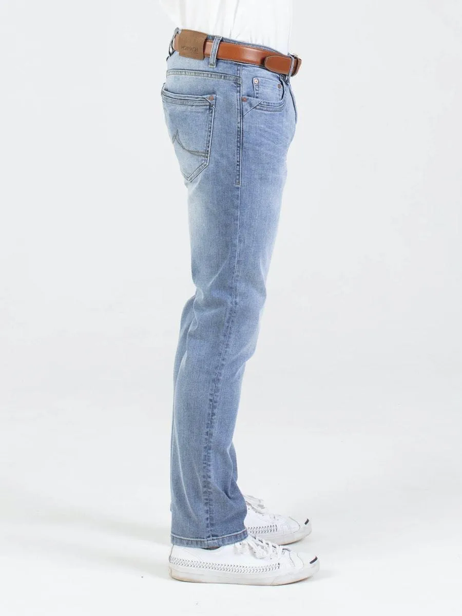 Mish Mash Gabro Tapered Jeans Light Blue