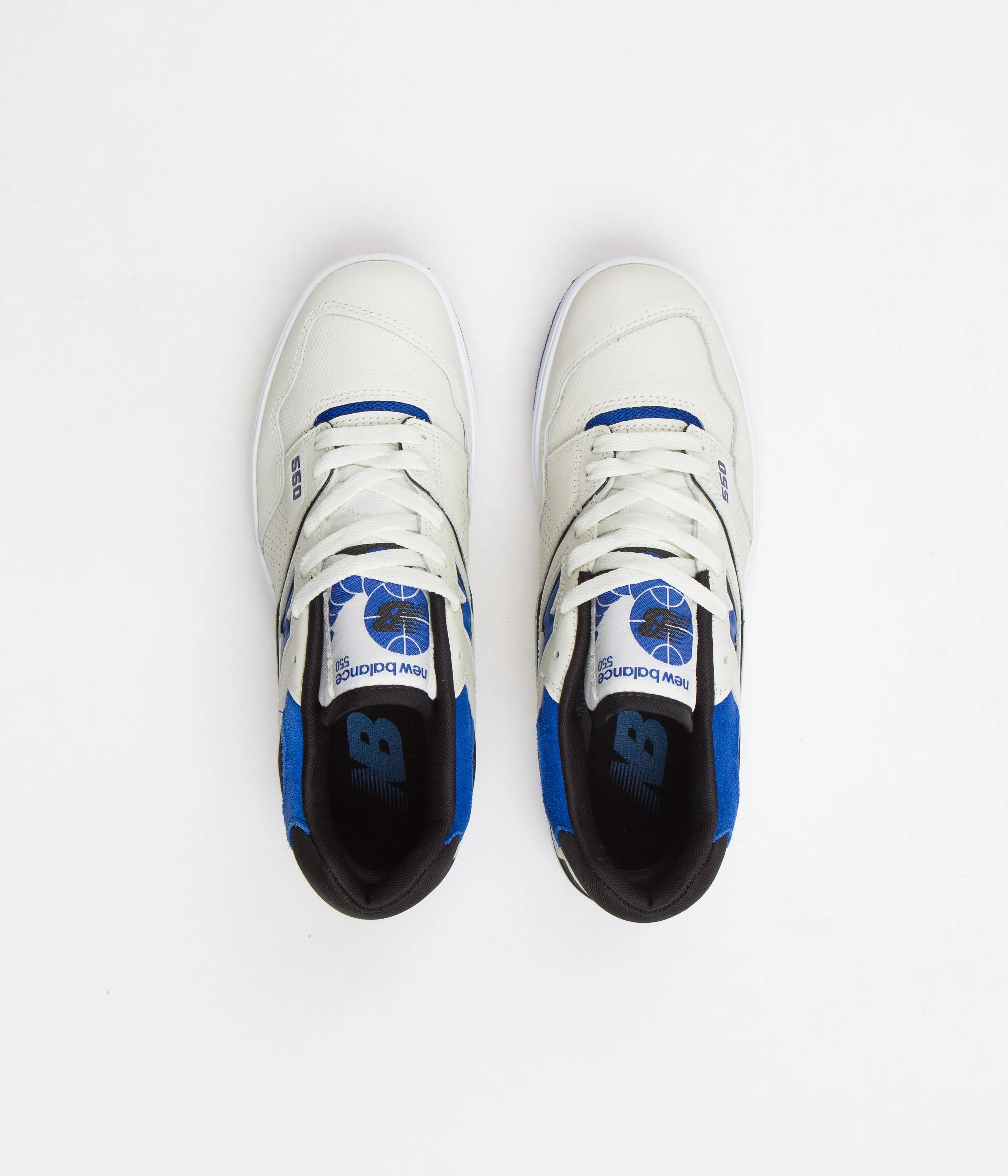 New Balance 550 Shoes - Sea Salt / Blue