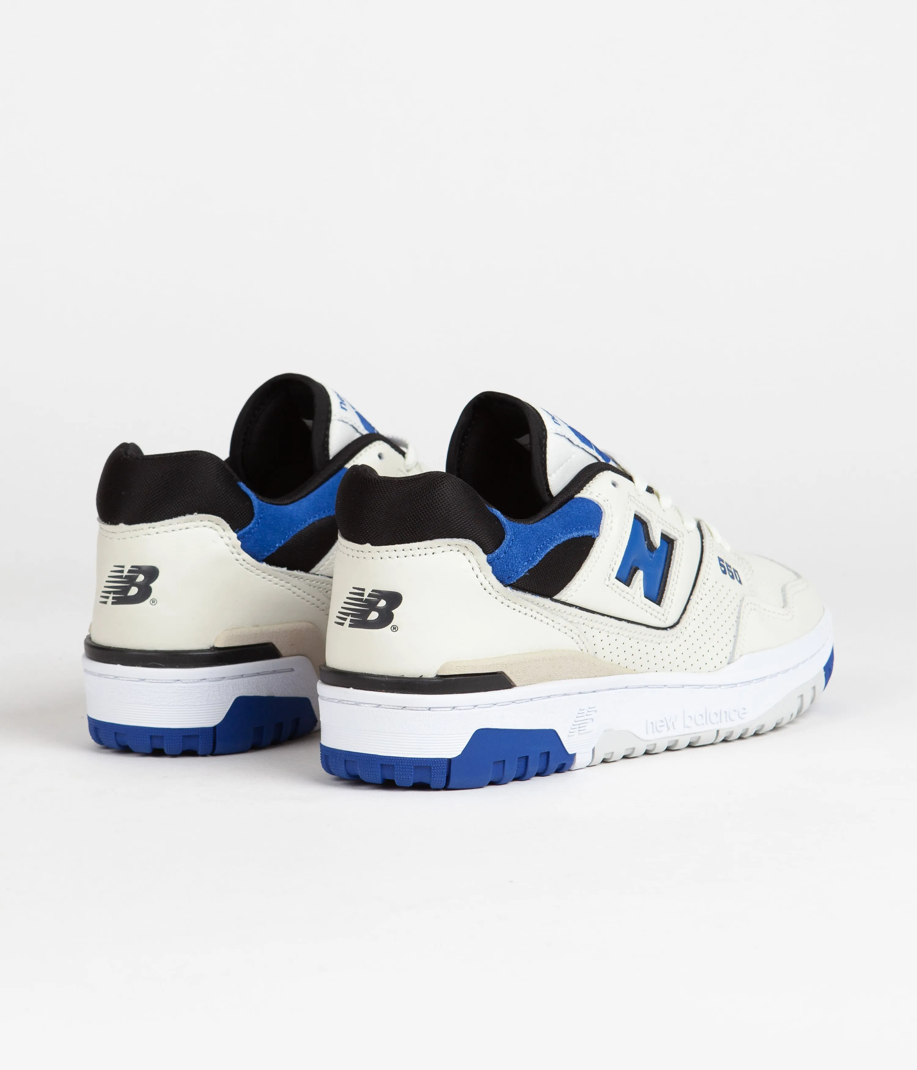 New Balance 550 Shoes - Sea Salt / Blue