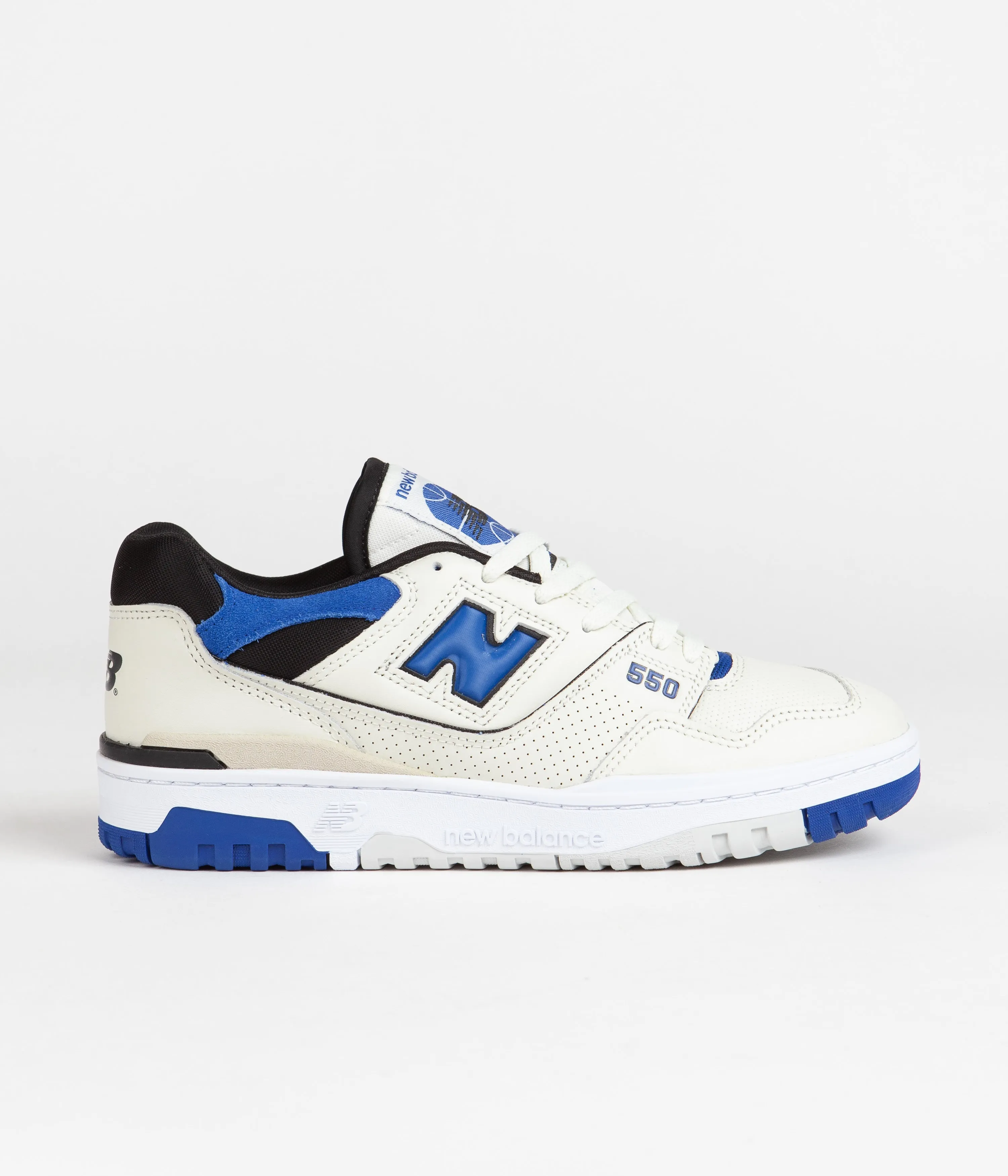 New Balance 550 Shoes - Sea Salt / Blue