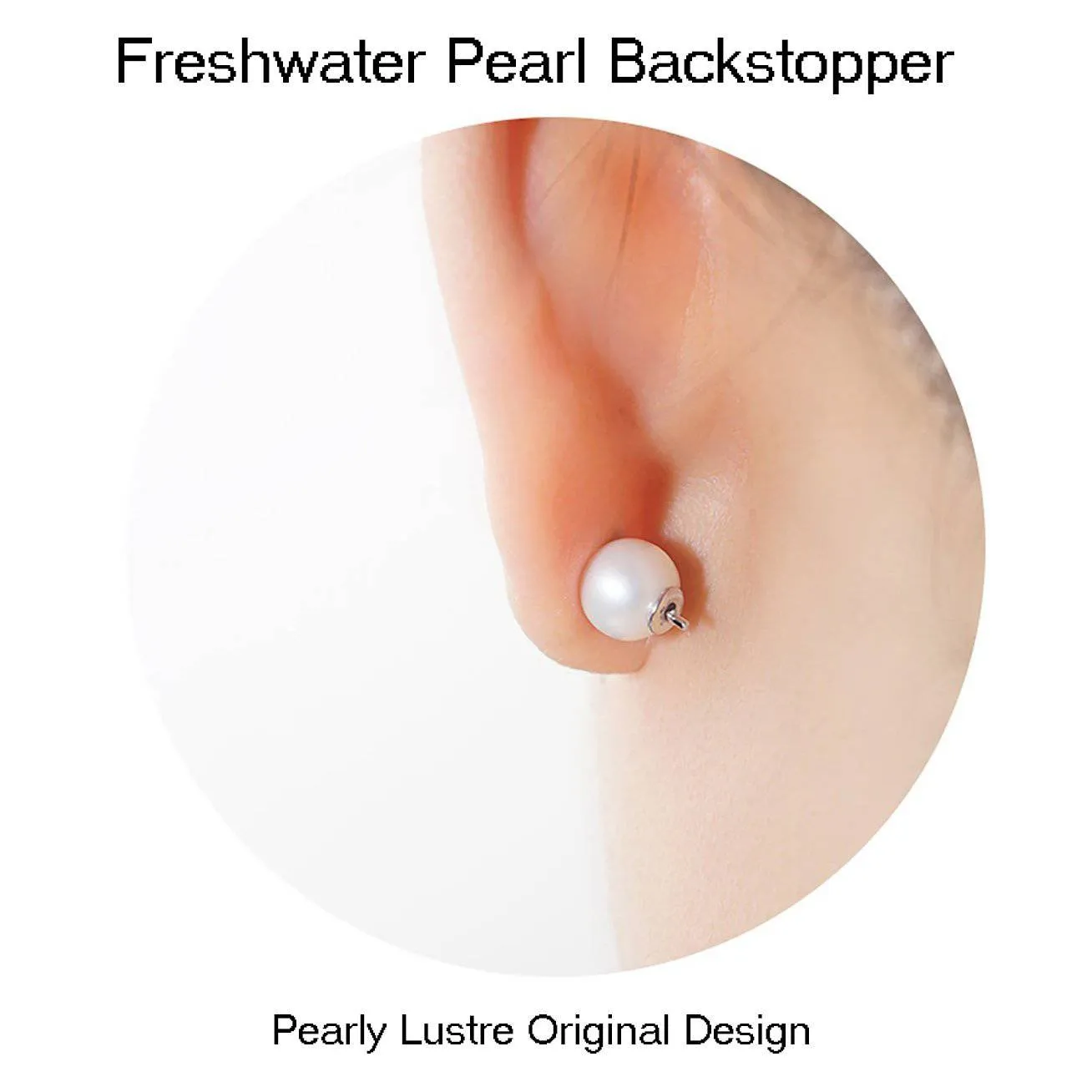 New Yorker Freshwater Pearl Earrings WE00389 | Wedding Series