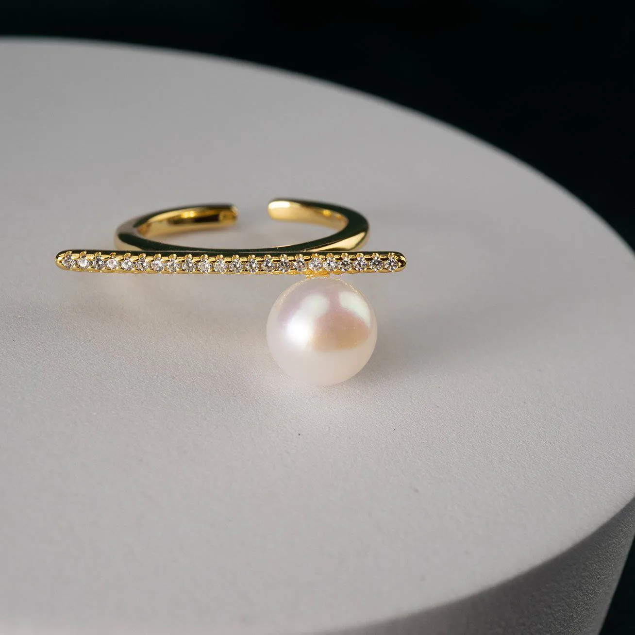 New Yorker Freshwater Pearl Ring WR00065