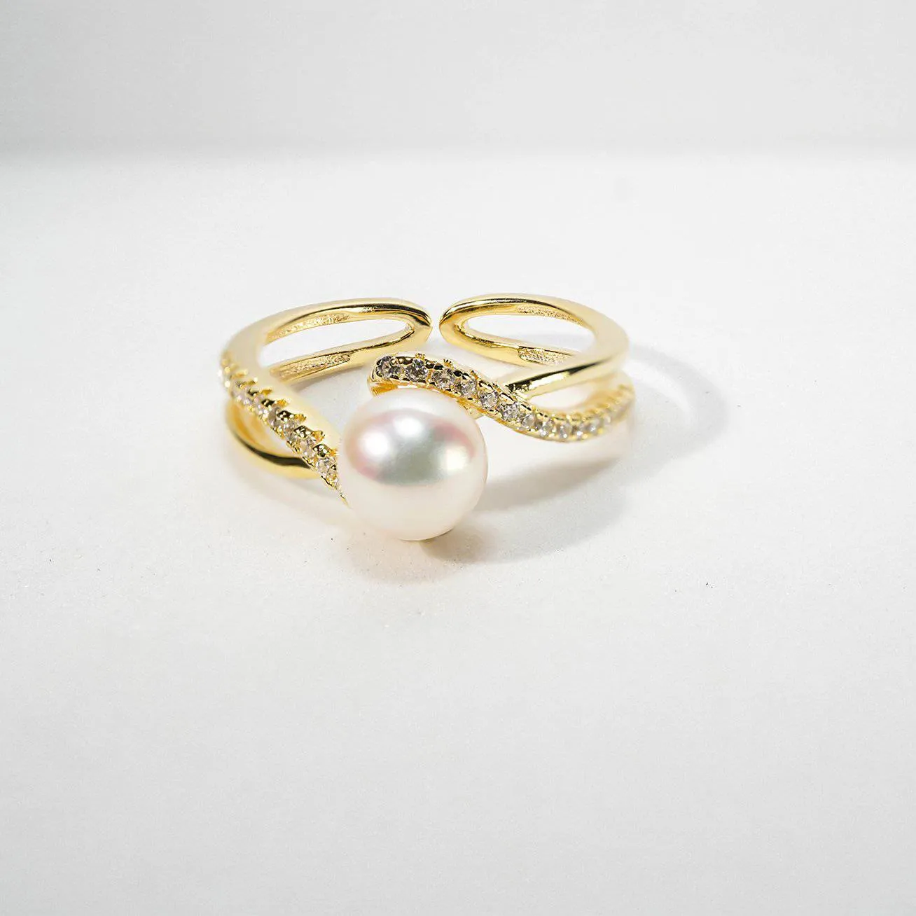 New Yorker Freshwater Pearl Ring WR00101