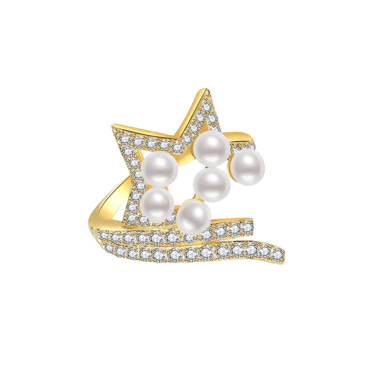 New Yorker Freshwater Pearl Ring WR00102