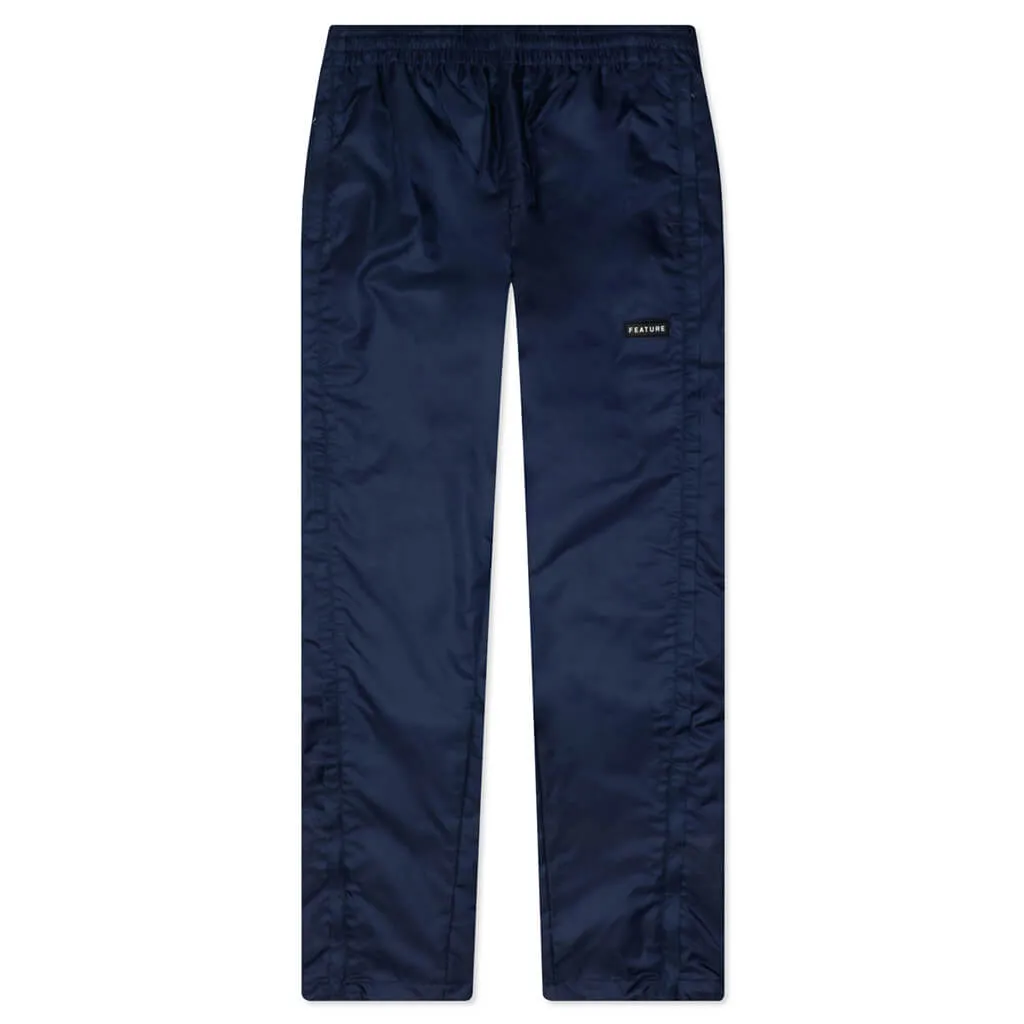 Navy Asymmetrical O’Keefe Pants - Stylish and Modern