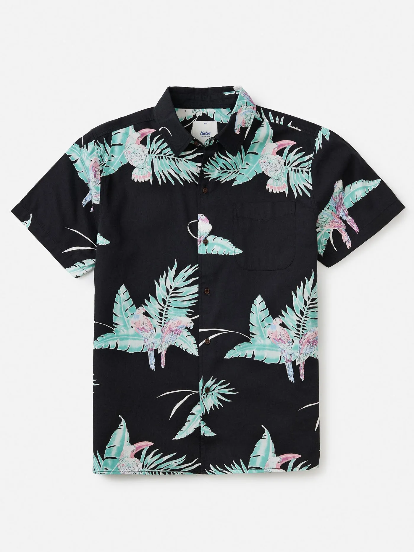 Paradise Short Sleeve Buttondown Shirt