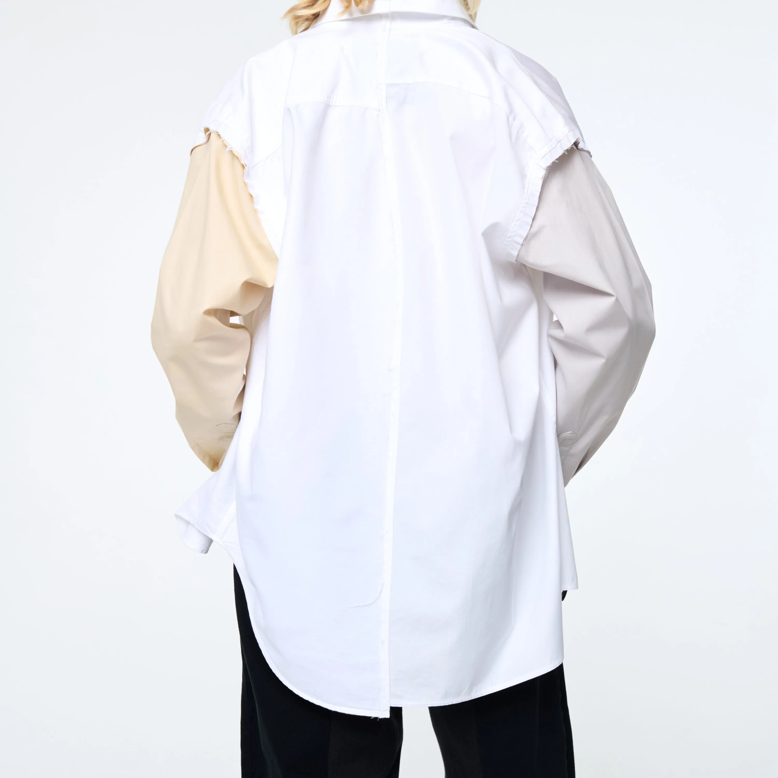 Patch Shirt White