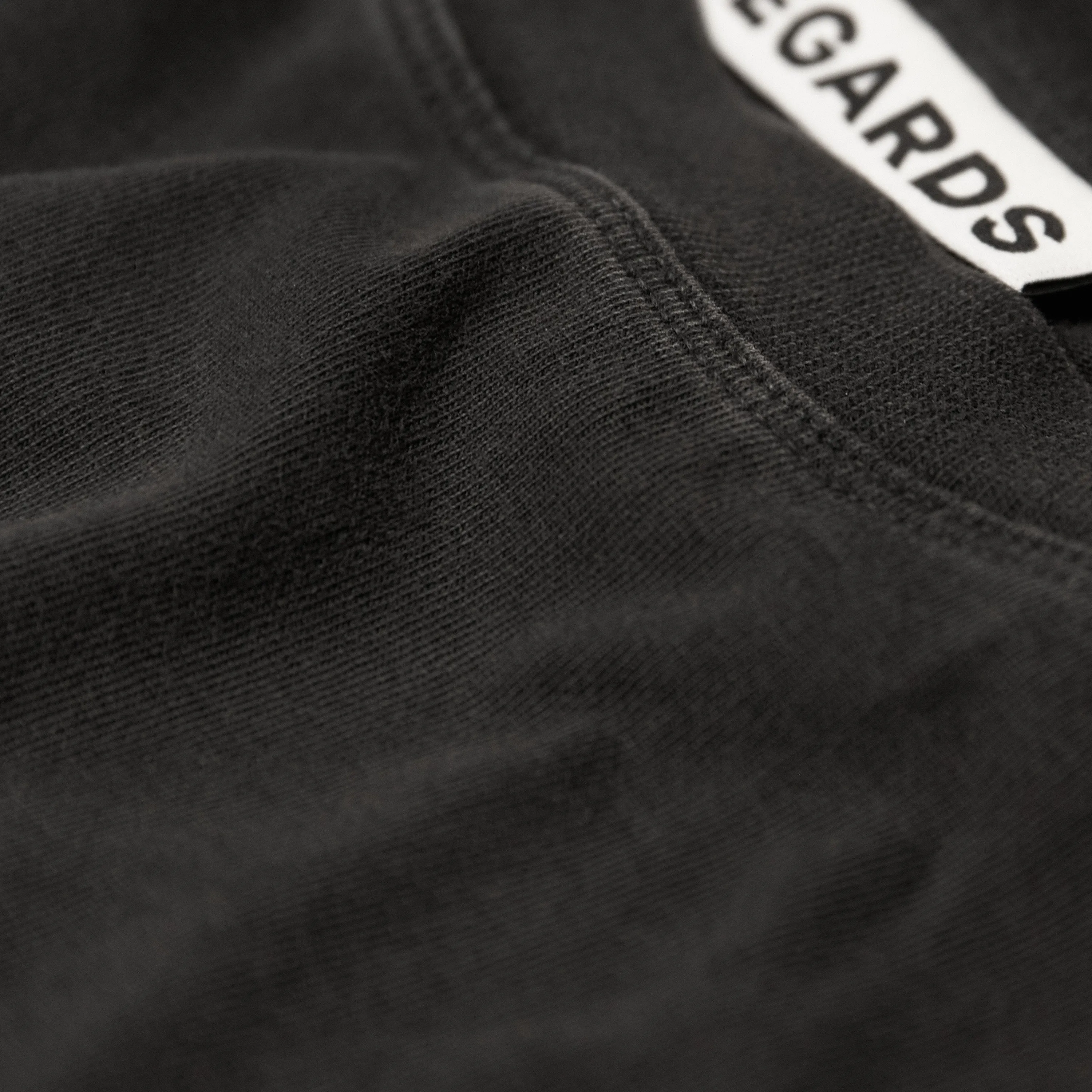 REGARDS Relaxed Tee Washed Black