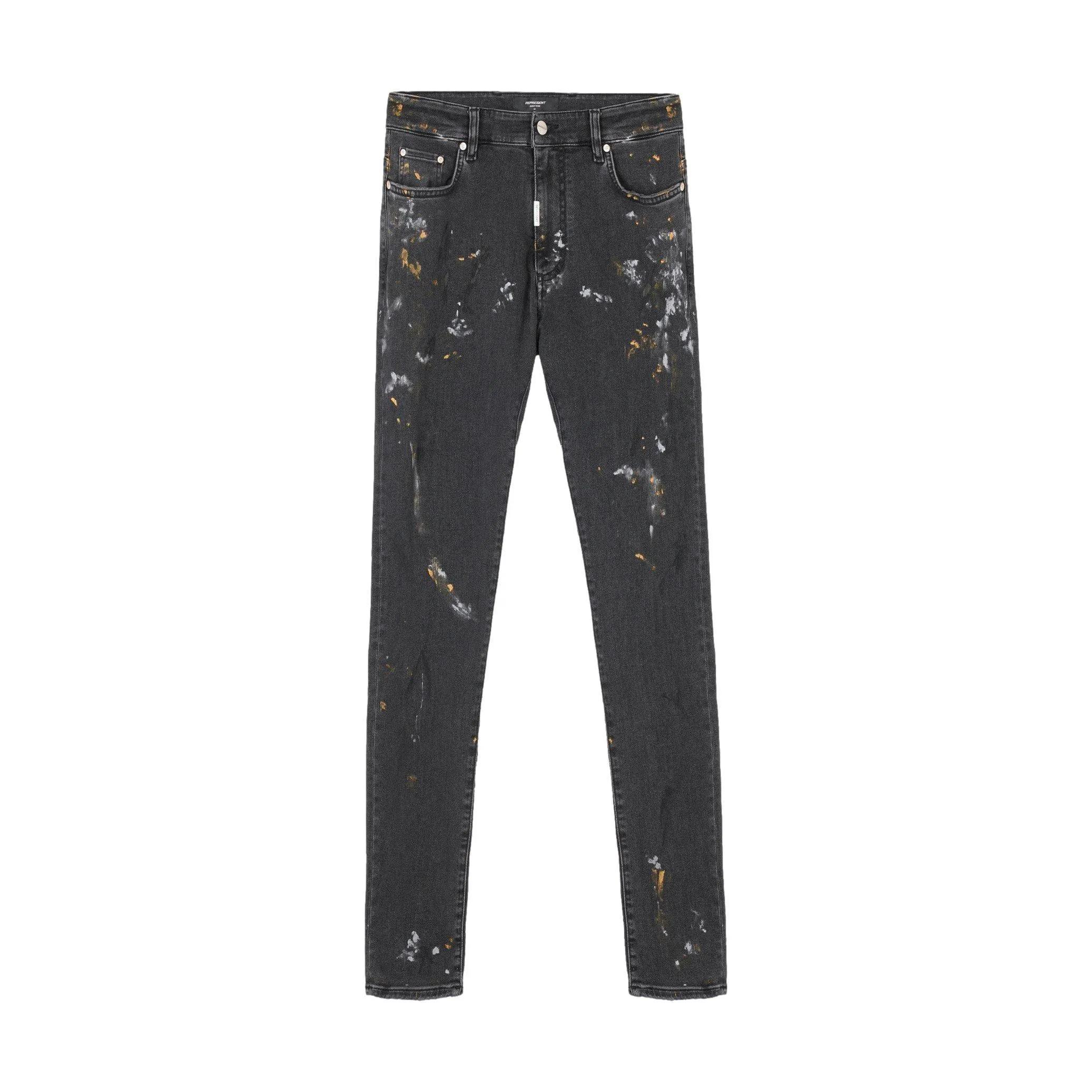 REPRESENT ESSENTIAL PAINT BLACK JEANS