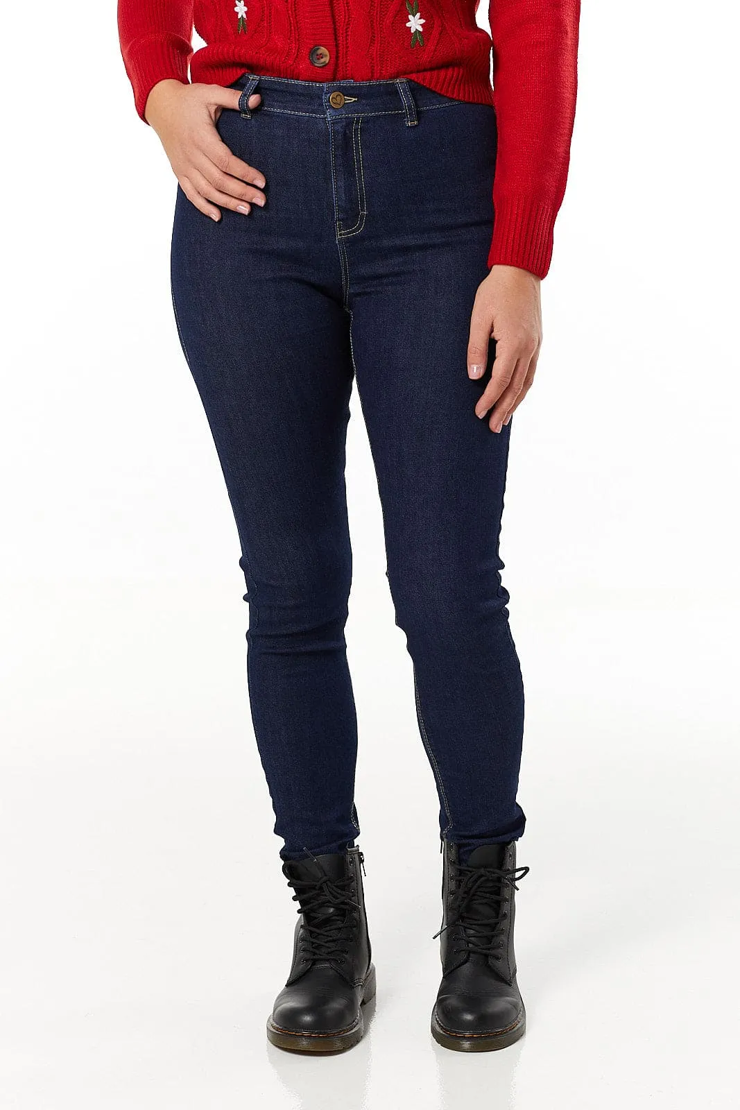 Sammy Skinny Jeans Dark Blue