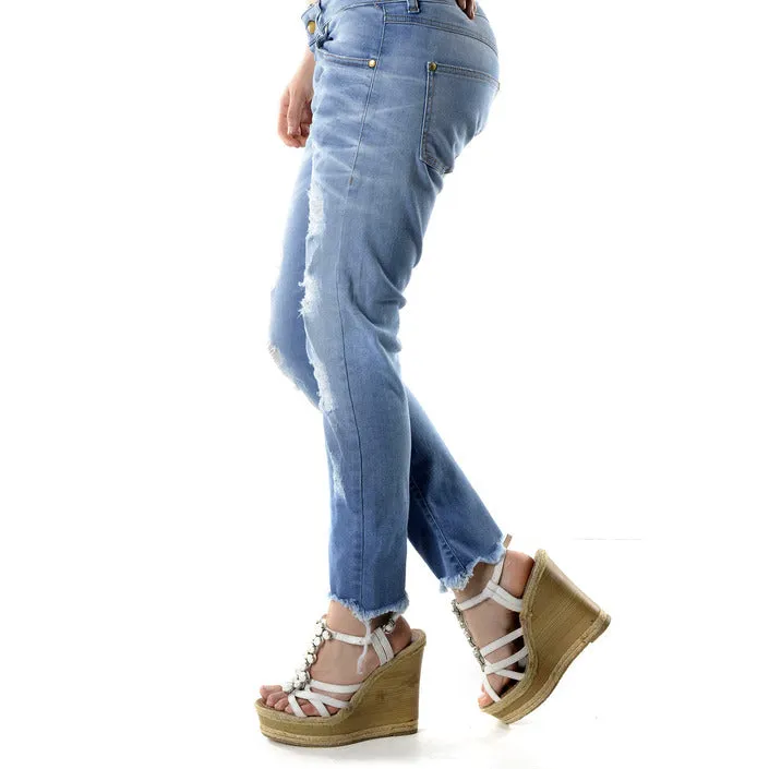 Sexy Woman Jeans Donna