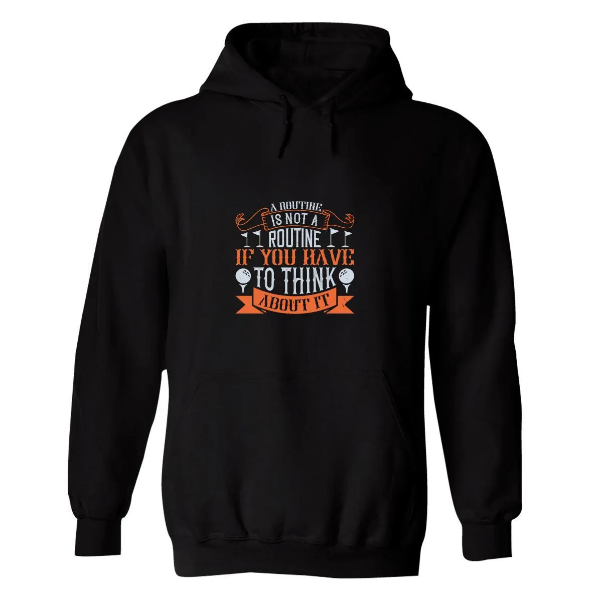 Sudadera Hombre  Hoodie Golf Deporte Frases 003